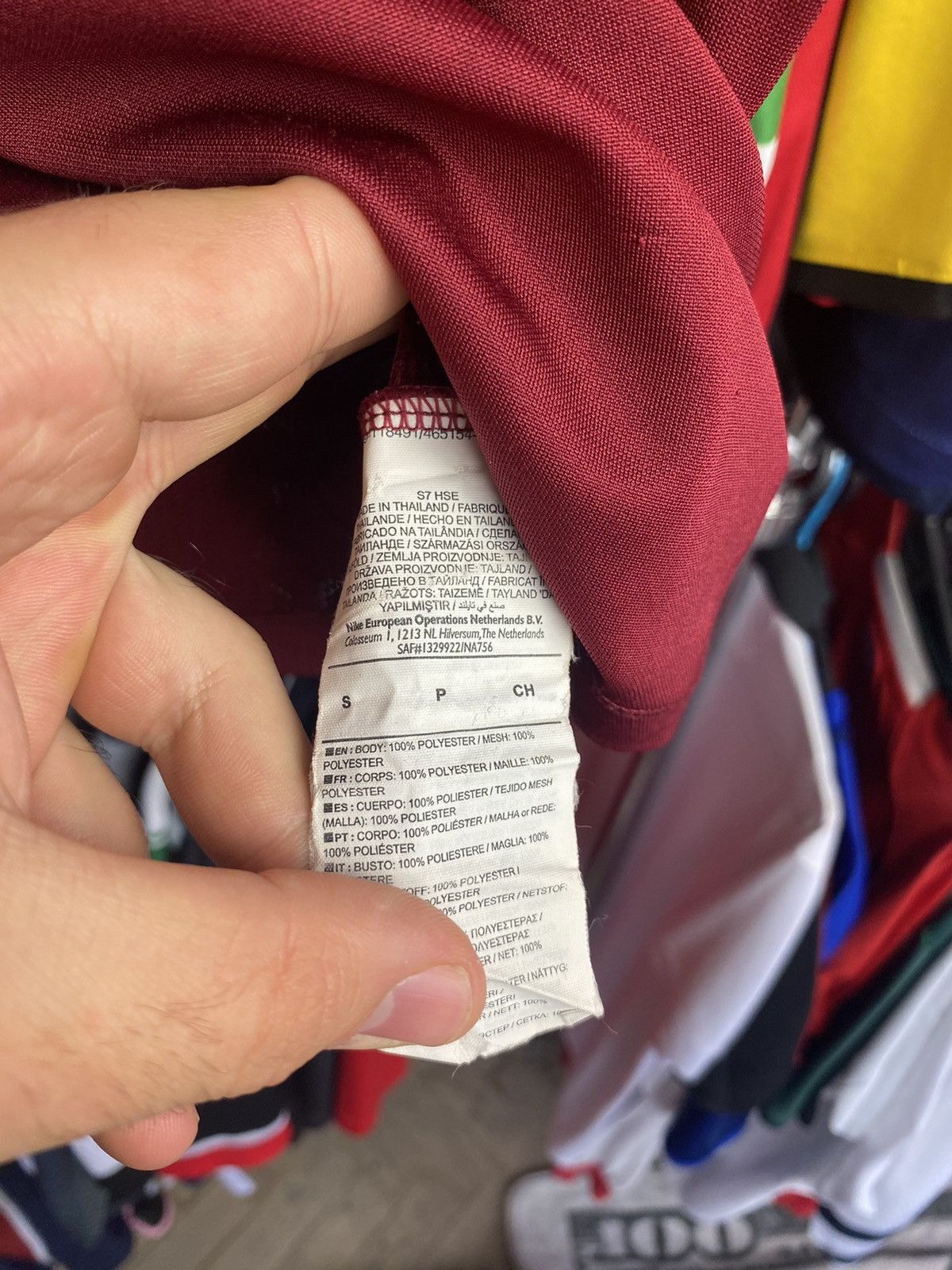 Nike 2014/15 NIKE AC ROMA TRAINING SOCCER FOOTBALL JERSEY SHIRT Size US S / EU 44-46 / 1 - 10 Thumbnail