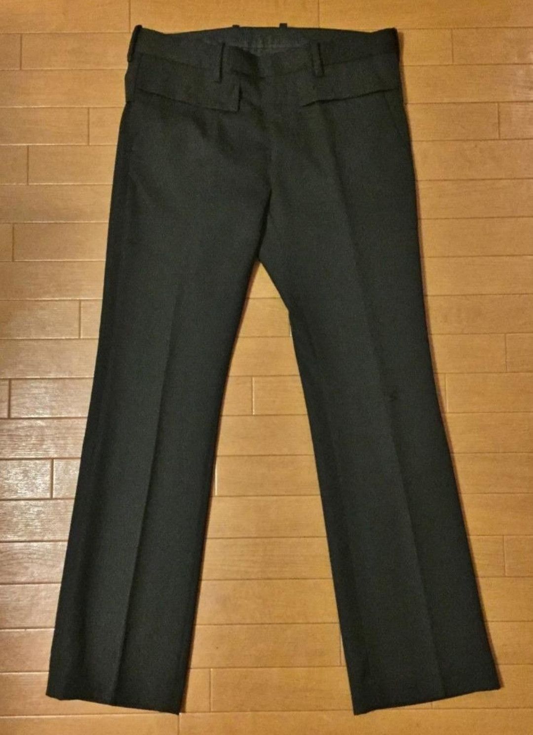 undercover wool pants black trousers