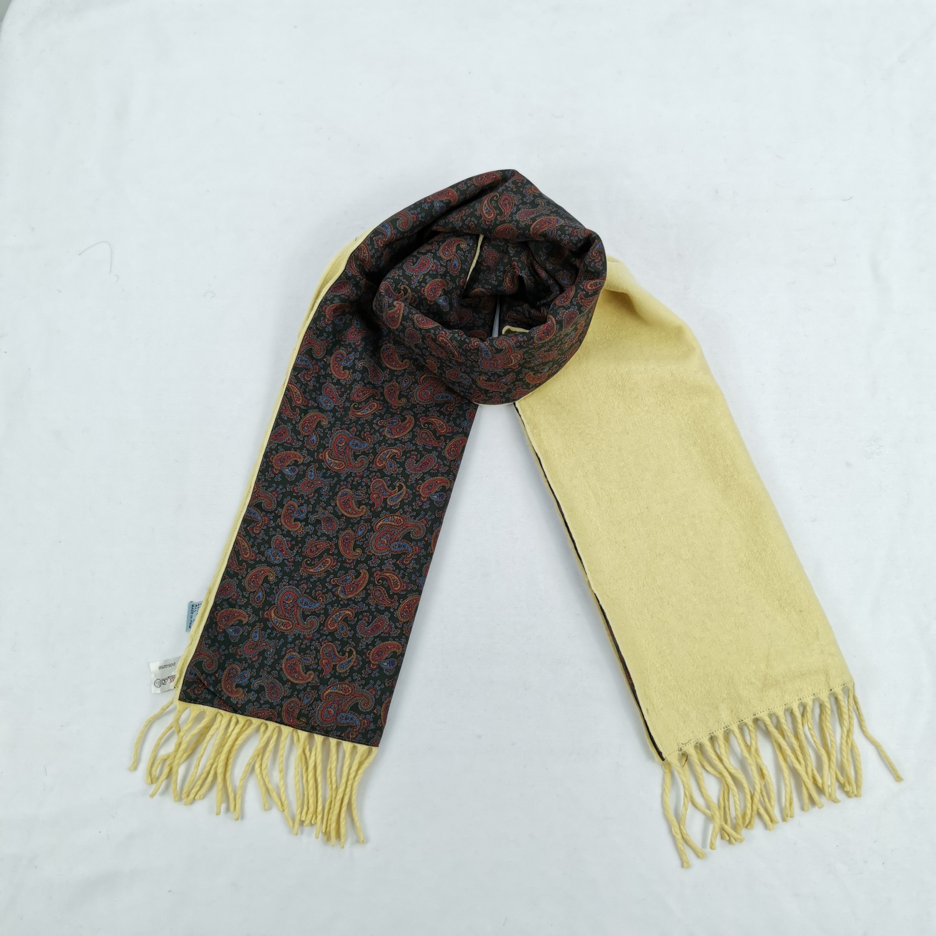 Vintage Vintage Larusmiani Milano SILK Scarf Muffler Wool Scarves Size ONE SIZE - 2 Thumbnail