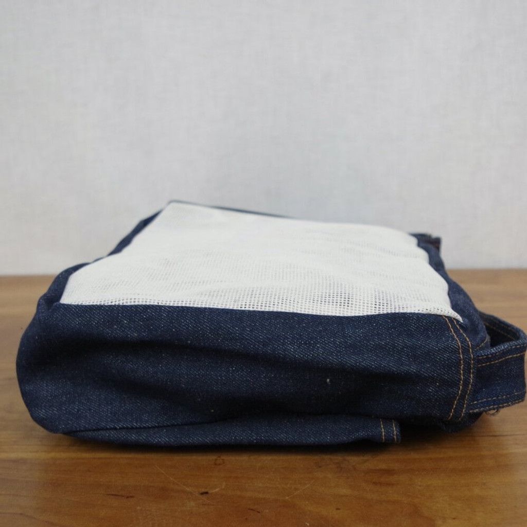 Vintage New Old Stock Slantzi-Craft Screen Door Threads Denim Bag Size ONE SIZE - 7 Thumbnail
