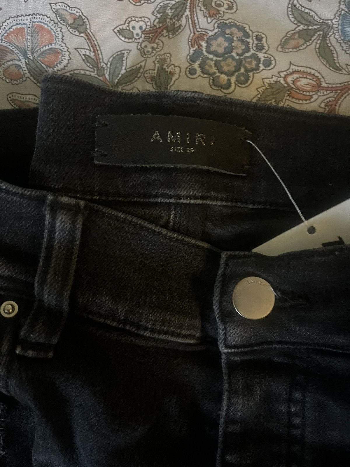 Amiri Amiri jeans mx1 blue dragon Size US 29 - 8 Thumbnail
