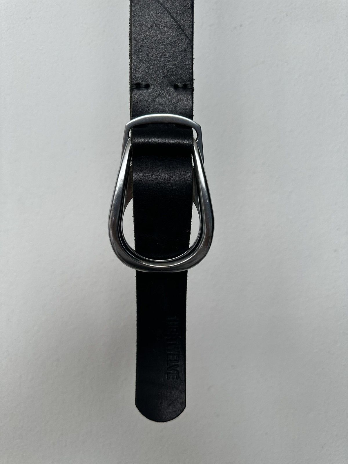 Ato Matsumoto 2000's The Twelve double ring buckle leather belt Size ONE SIZE - 13 Thumbnail