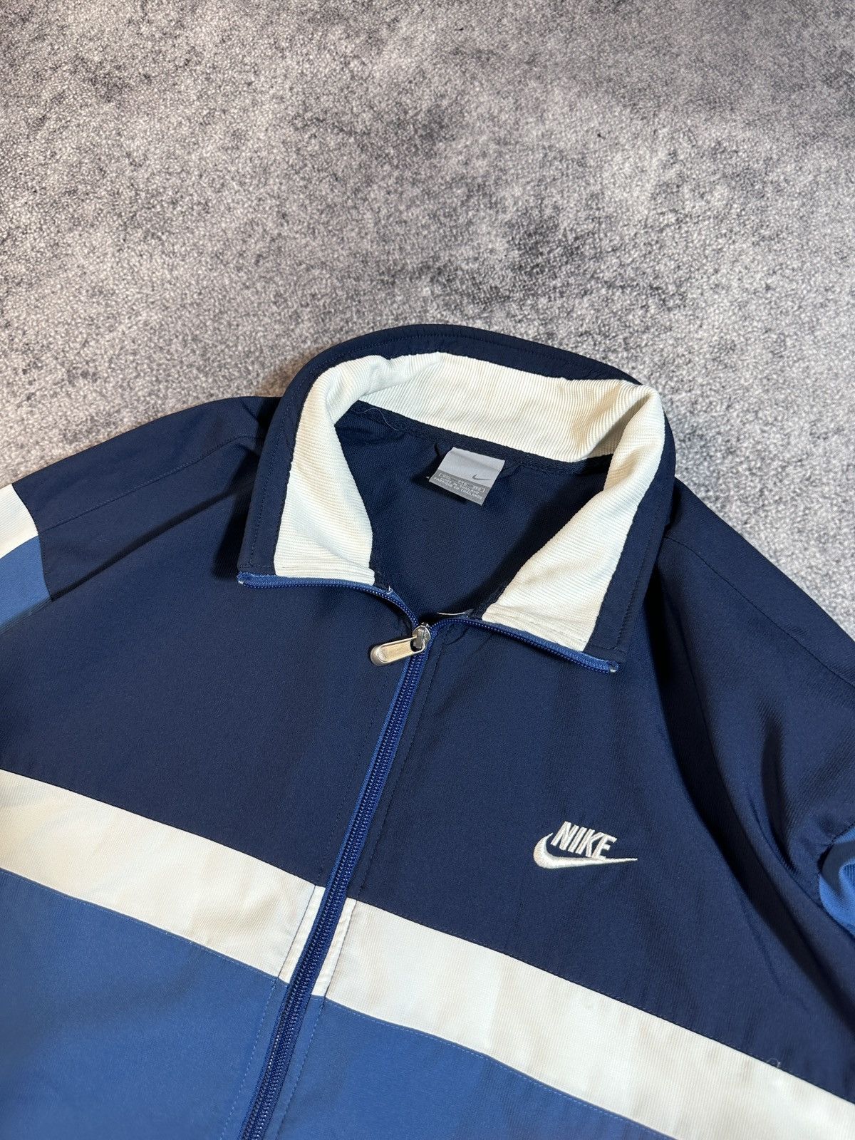 Nike × Vintage Y2k vintage Nike zip up jacket Streetwear hype 90s rare logo Size US XXL / EU 58 / 5 - 2 Thumbnail