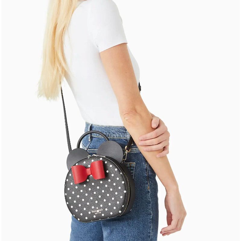 Kate Spade Kate Spade Disney Minnie Mouse Red Bow Crossbody Bag Size ONE SIZE - 6 Thumbnail