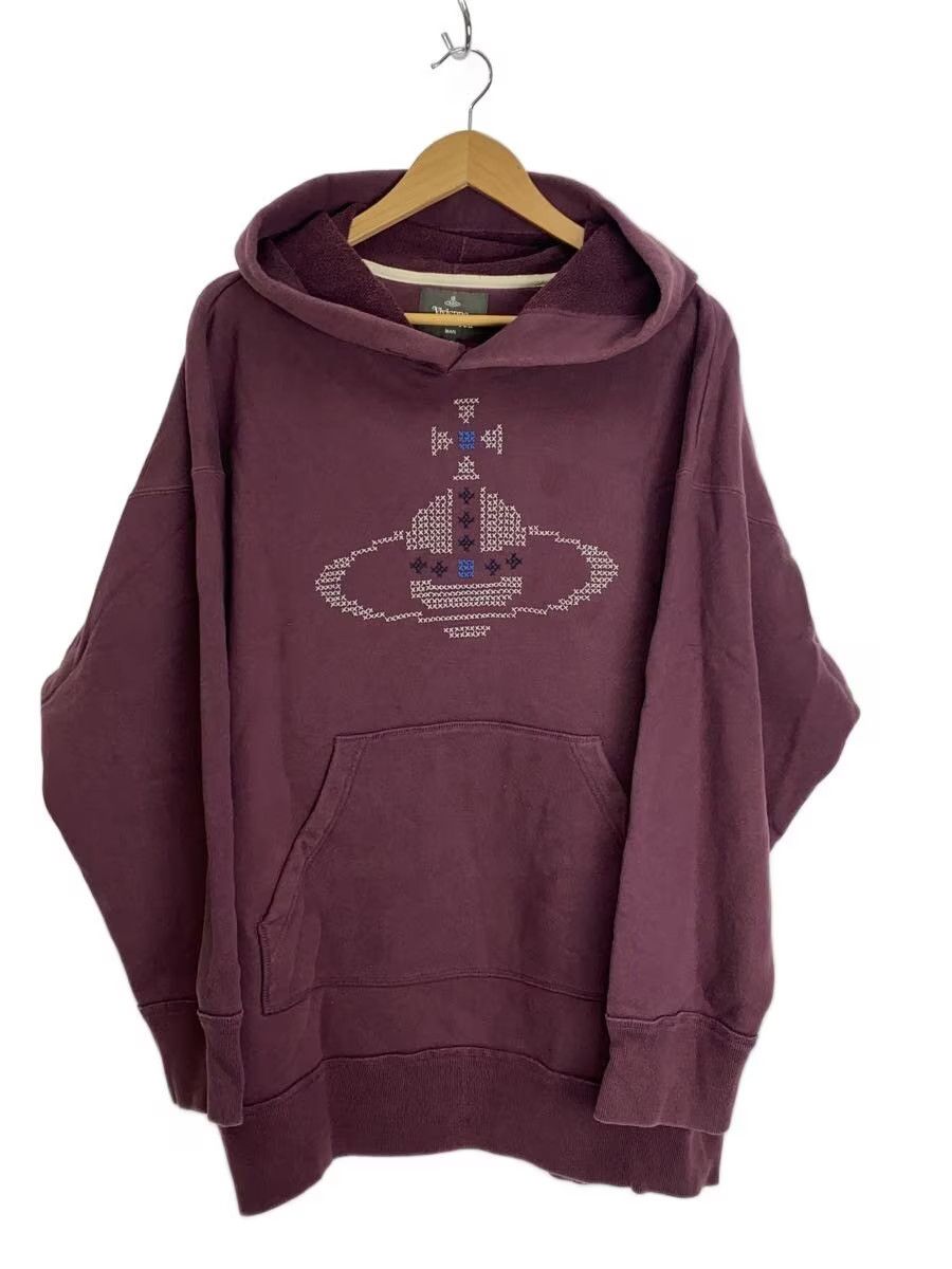 Vivienne Westwood Drop Shoulder Orb Stitch Boxy Hoodie Size US S / EU 44-46 / 1 - 1 Thumbnail
