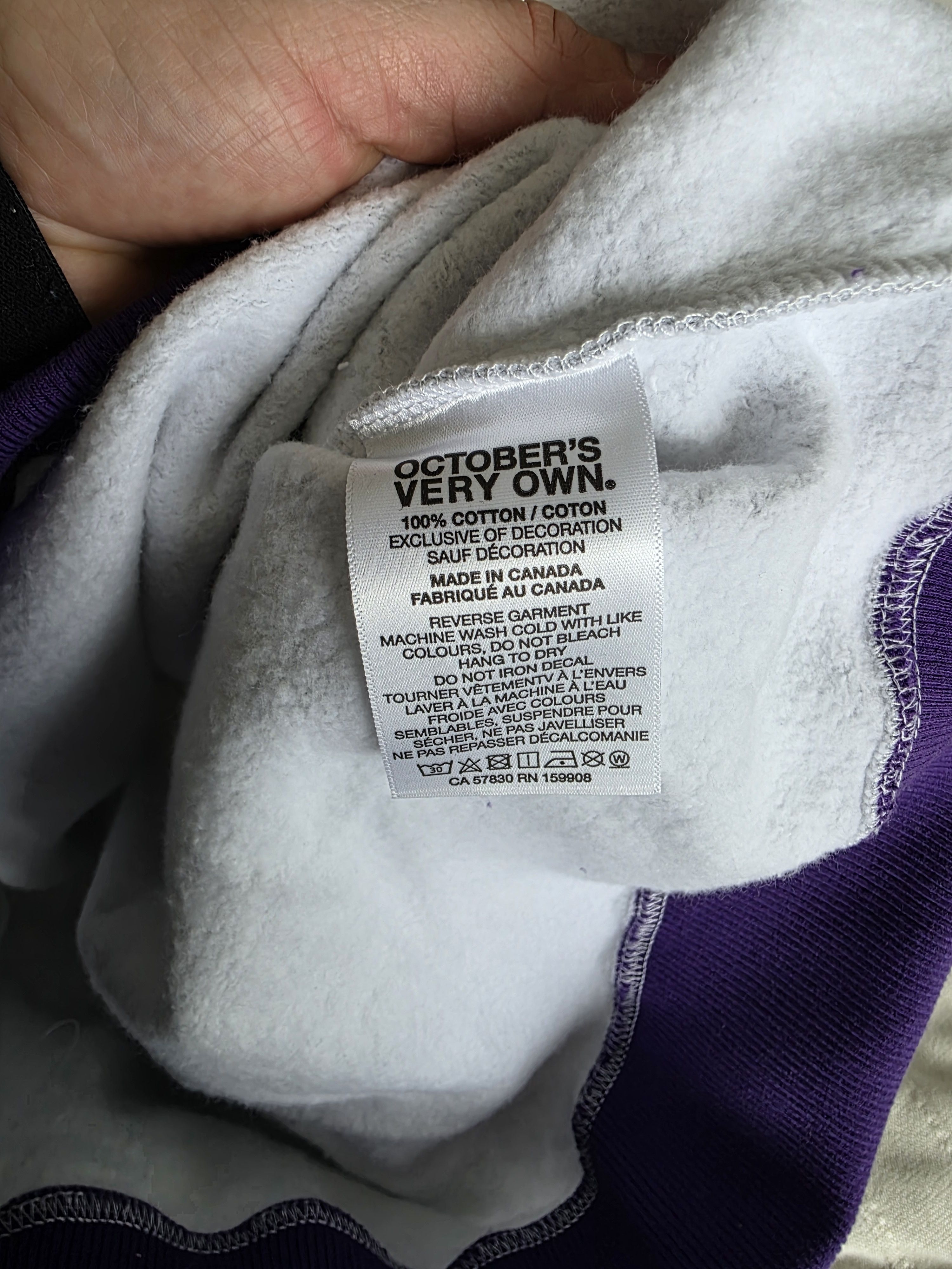 NBA × October's Very Own OVO x LOS ANGELES LAKERS Zip Mock Neck Size US XXL / EU 58 / 5 - 4 Thumbnail