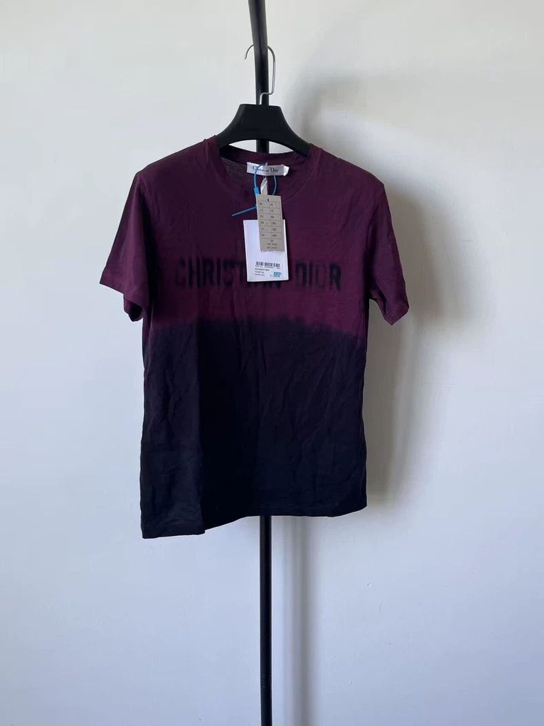 Dior DIOR Logo print pullover crew neck short sleeves Size S / US 4 / IT 40 - 1 Thumbnail