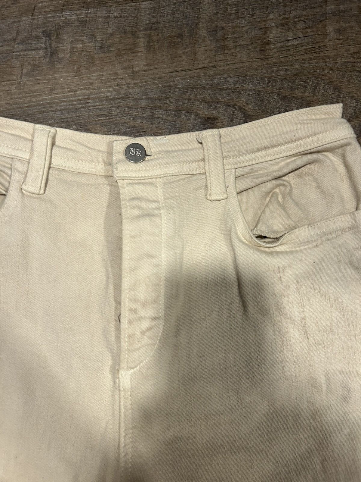 Bare Knuckles Bare Knuckles Collection Two Clay Wash Distressed Denim Size US 30 / EU 46 - 2 Thumbnail