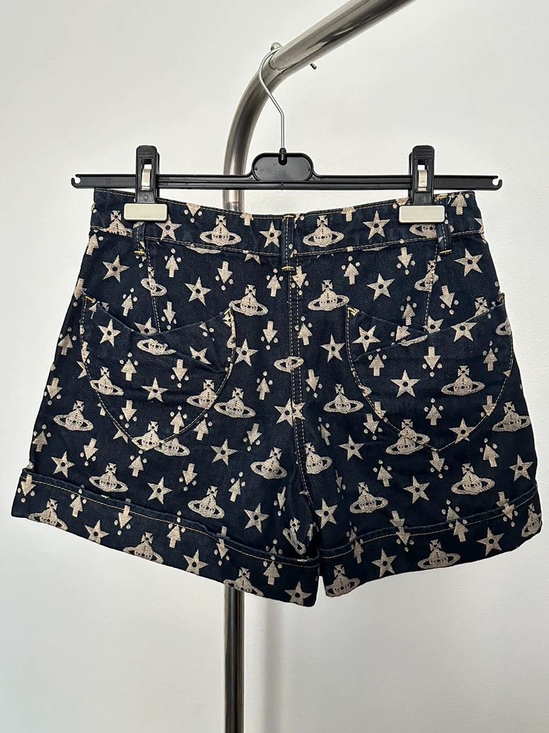 Vivienne Westwood Vivienne Westwood sizeS Saturn Logo Cowboy Trousers Size 26" / US 2 / IT 38 - 3 Thumbnail