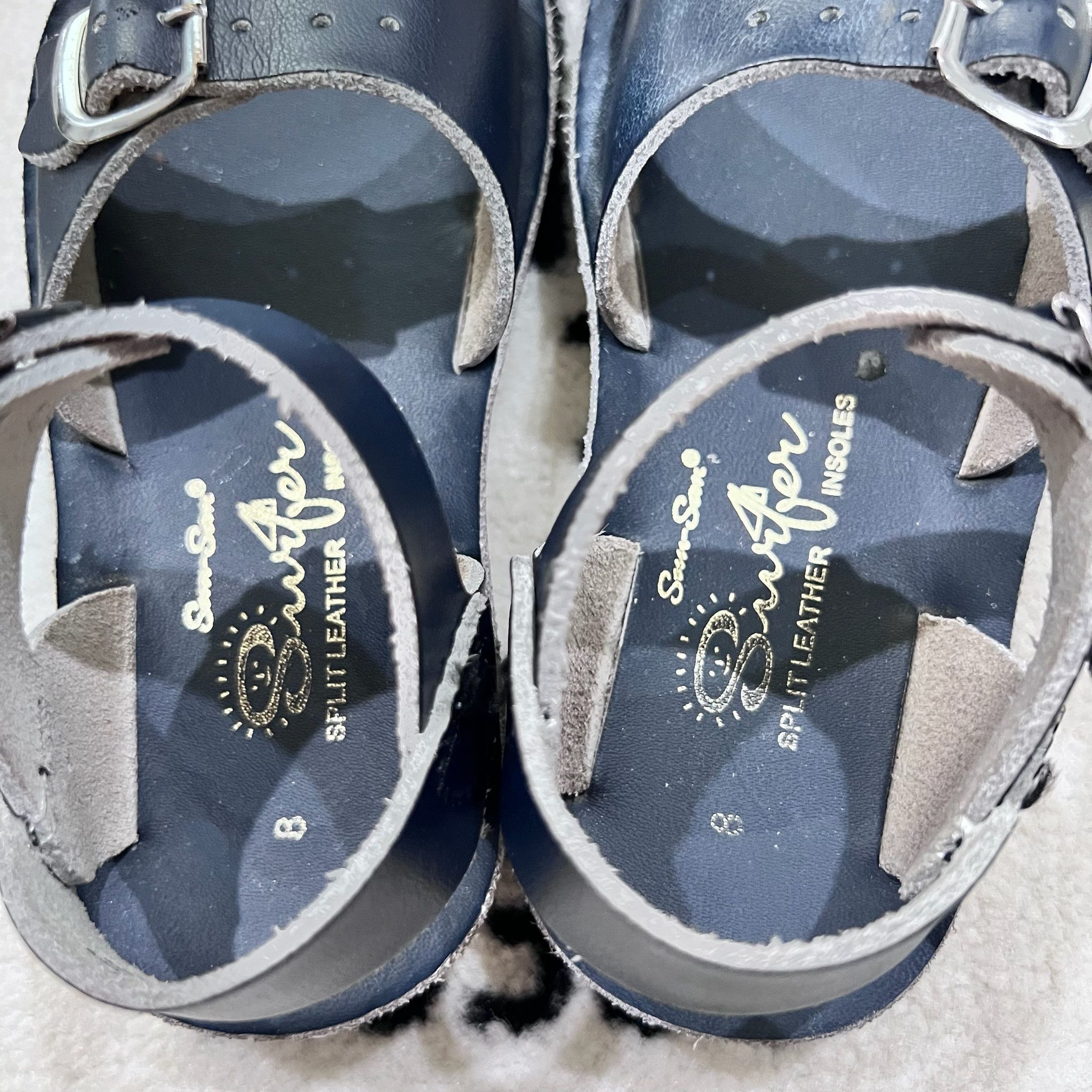 Other Hoy Shoe Salt Water Sun-San Surfer sandals in navy leather Size US 8 / EU 41 - 7 Thumbnail