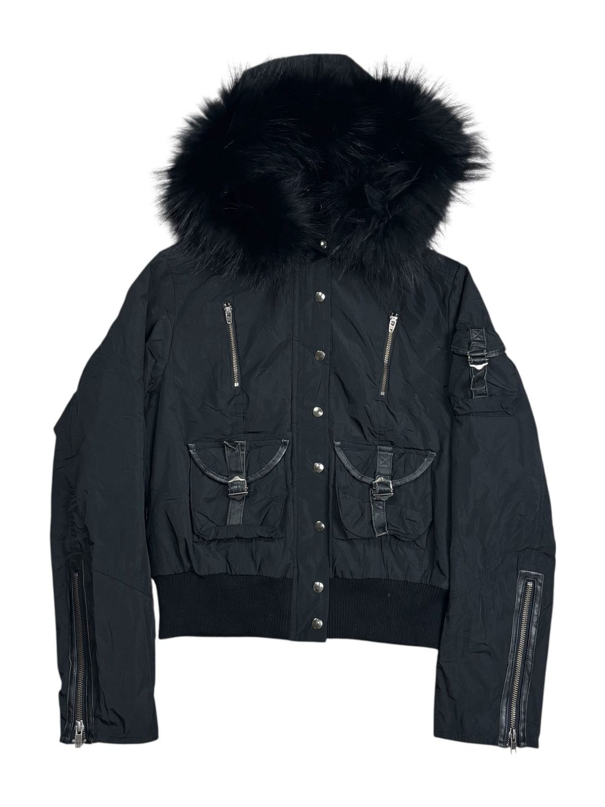 14th Addiction 2000s Speechio - Vkei Style Fur Hoodie Jacket Size US M / EU 48-50 / 2 - 1 Thumbnail