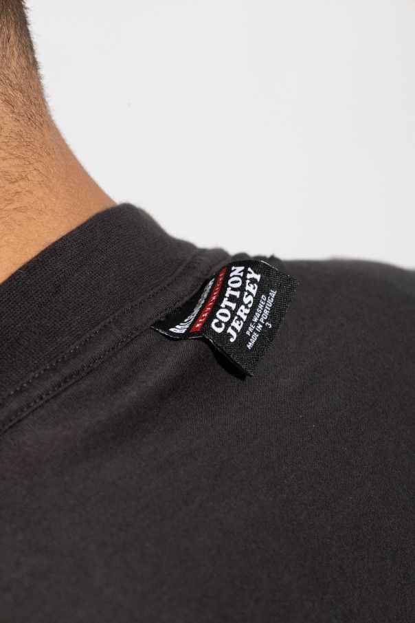 Balenciaga o1w1db10126 Inside Out Oversized T-Shirt in Washed Black Size US S / EU 44-46 / 1 - 5 Thumbnail
