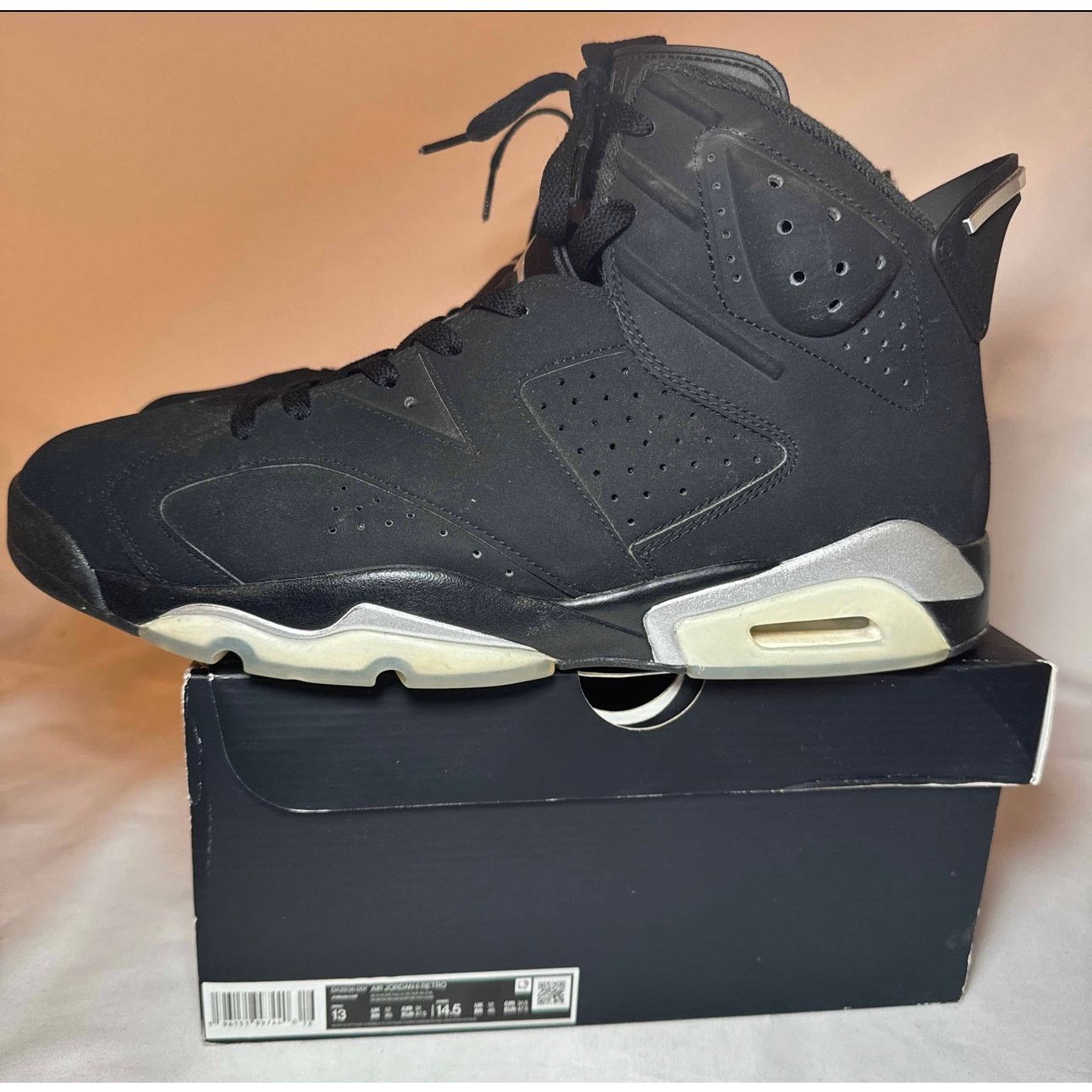 Jordan Brand × Nike Size 13 - Nike Air Jordan 6 Retro Chrome Men's Shoes Size US 13 / EU 46 - 8 Thumbnail