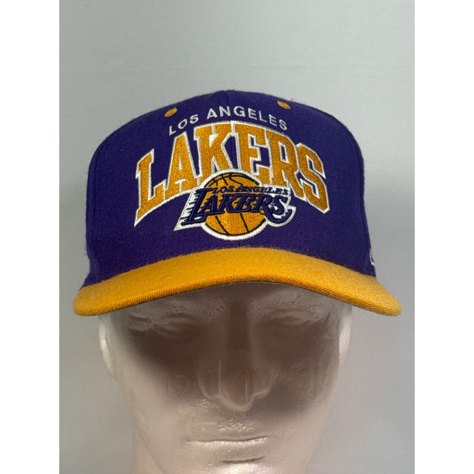 Mitchell & Ness Mitchell & Ness Hardwood Classics LA Lakers Snapback Hat Size ONE SIZE - 1 Thumbnail