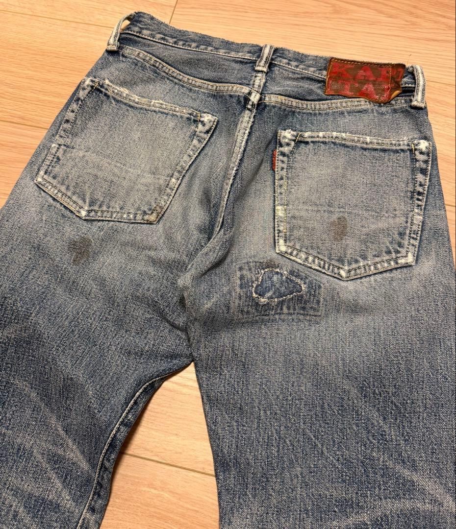 Kapital Kapital Hirata Denim Pants- Vintage Style Size US 28 / EU 44 - 14 Thumbnail