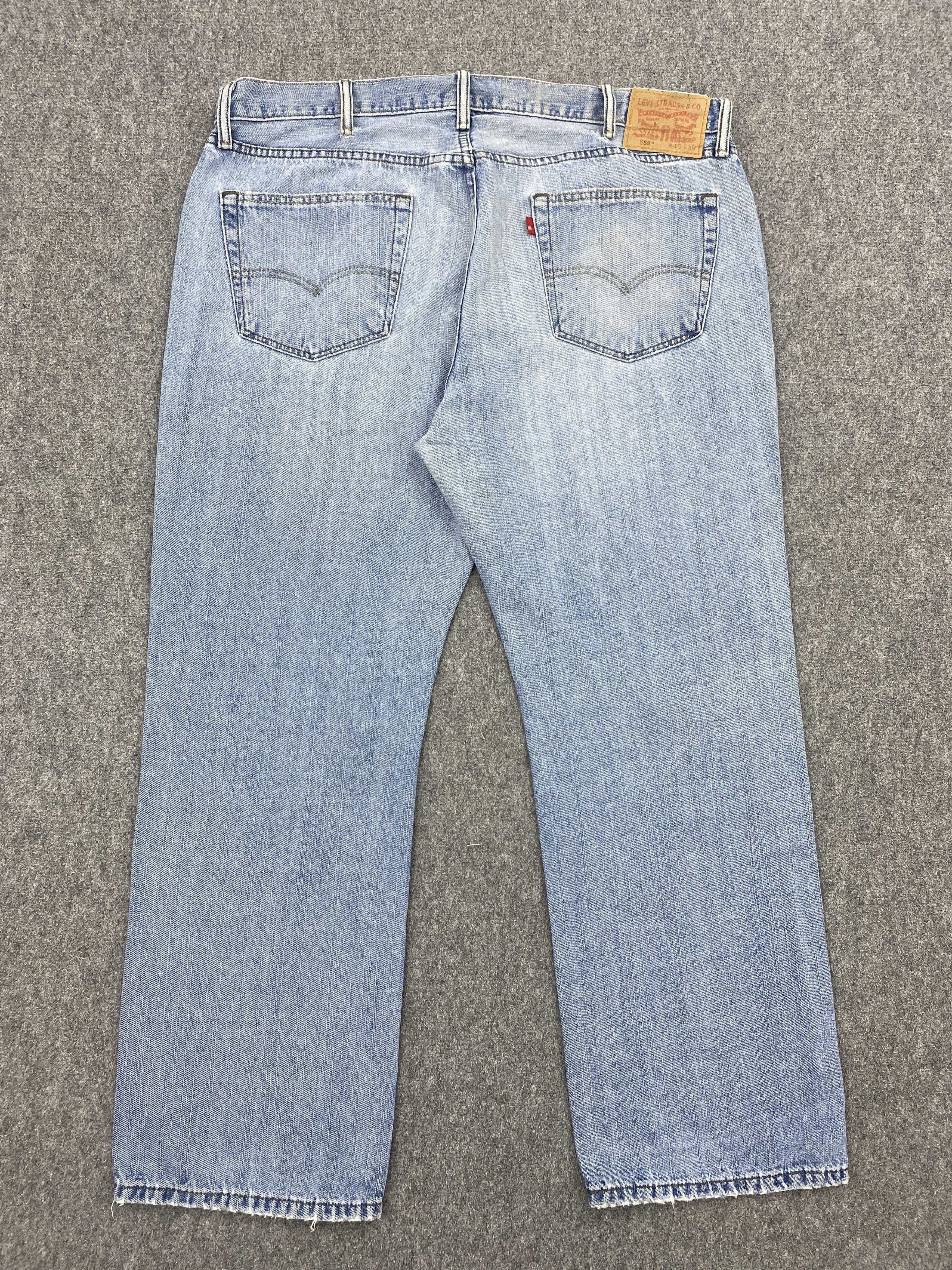 Levi's Vintage Levis 559 Distressed Jeans DP2609 Size US 40 / EU 56 - 3 Thumbnail