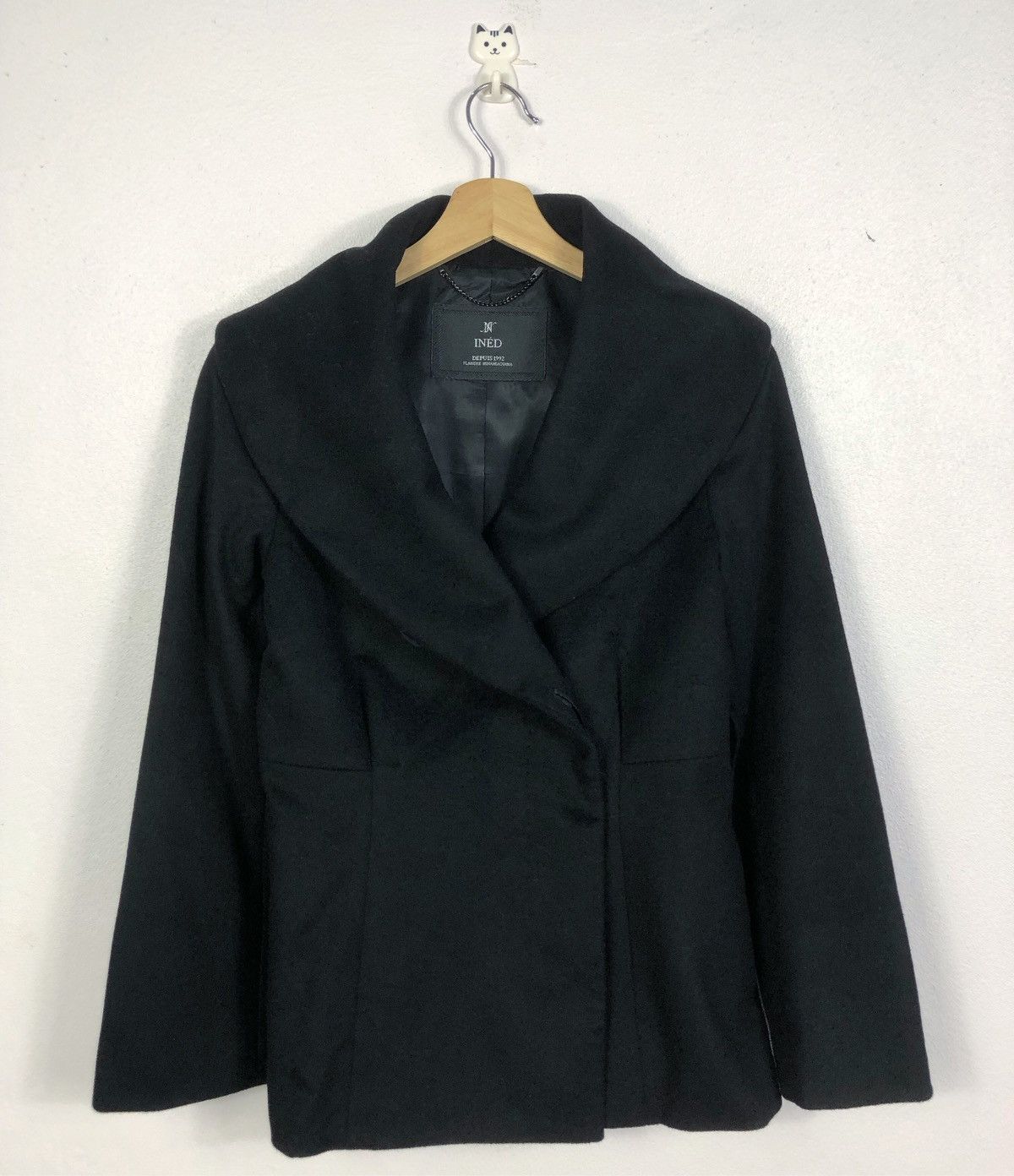 Yohji Yamamoto Rare Ined by Yohji Yamamoto Wool Jacket Size S / US 4 / IT 40 - 2 Thumbnail