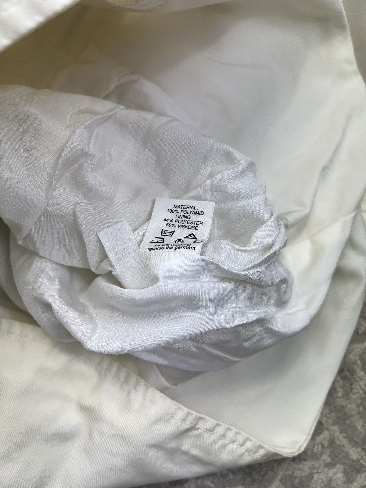 MCM MCM Vintage 90's White Jacket with Logo Buttons for Women Size S / US 4 / IT 40 - 3 Thumbnail