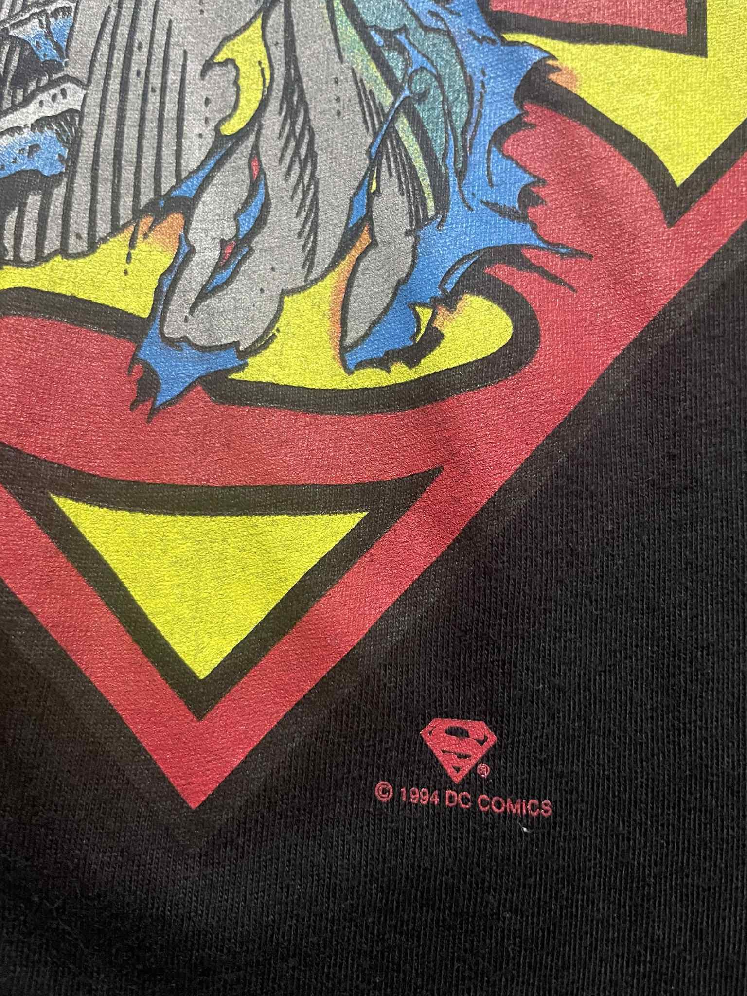 Band Tees Vintage Superman 90s DC Comics Shirt Size US L / EU 52-54 / 3 - 5 Thumbnail