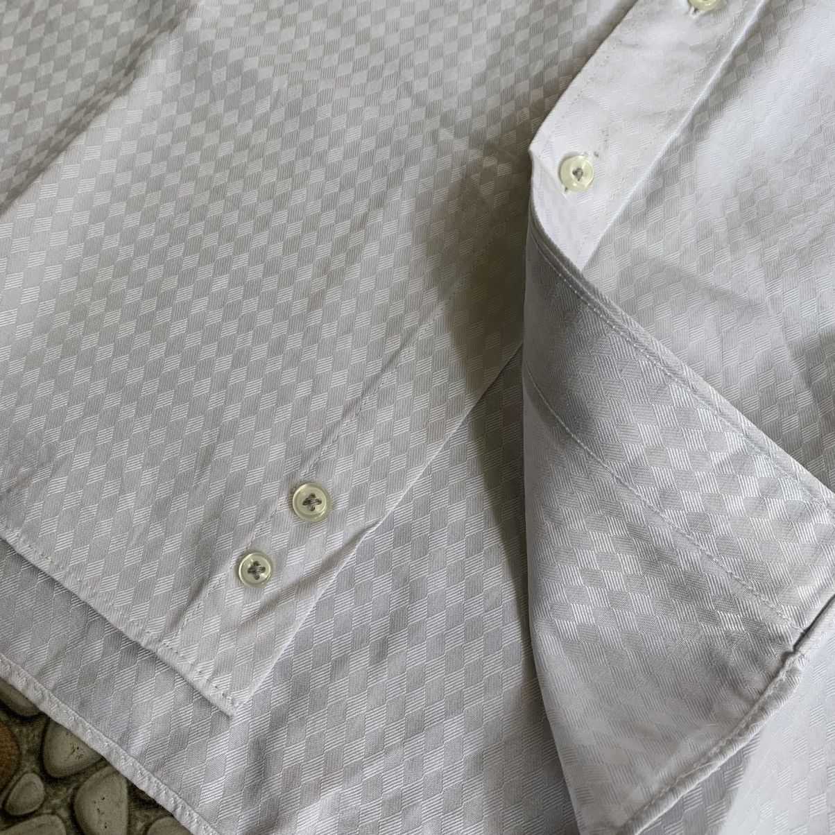 Yohji Yamamoto 2000s Sacsny Ysaccs Yohji Yamamoto Buttondown Shirt Size US L / EU 52-54 / 3 - 3 Thumbnail