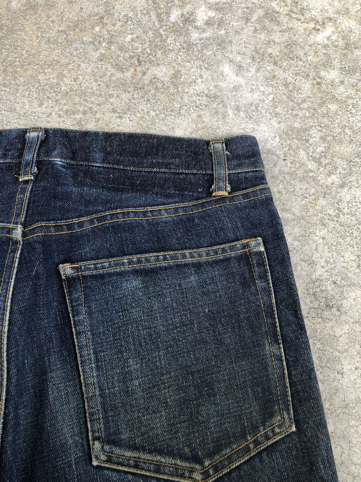 Yohji Yamamoto Ined Homme Flared Jeans Distressed Jeans Size US 30 / EU 46 - 19 Thumbnail