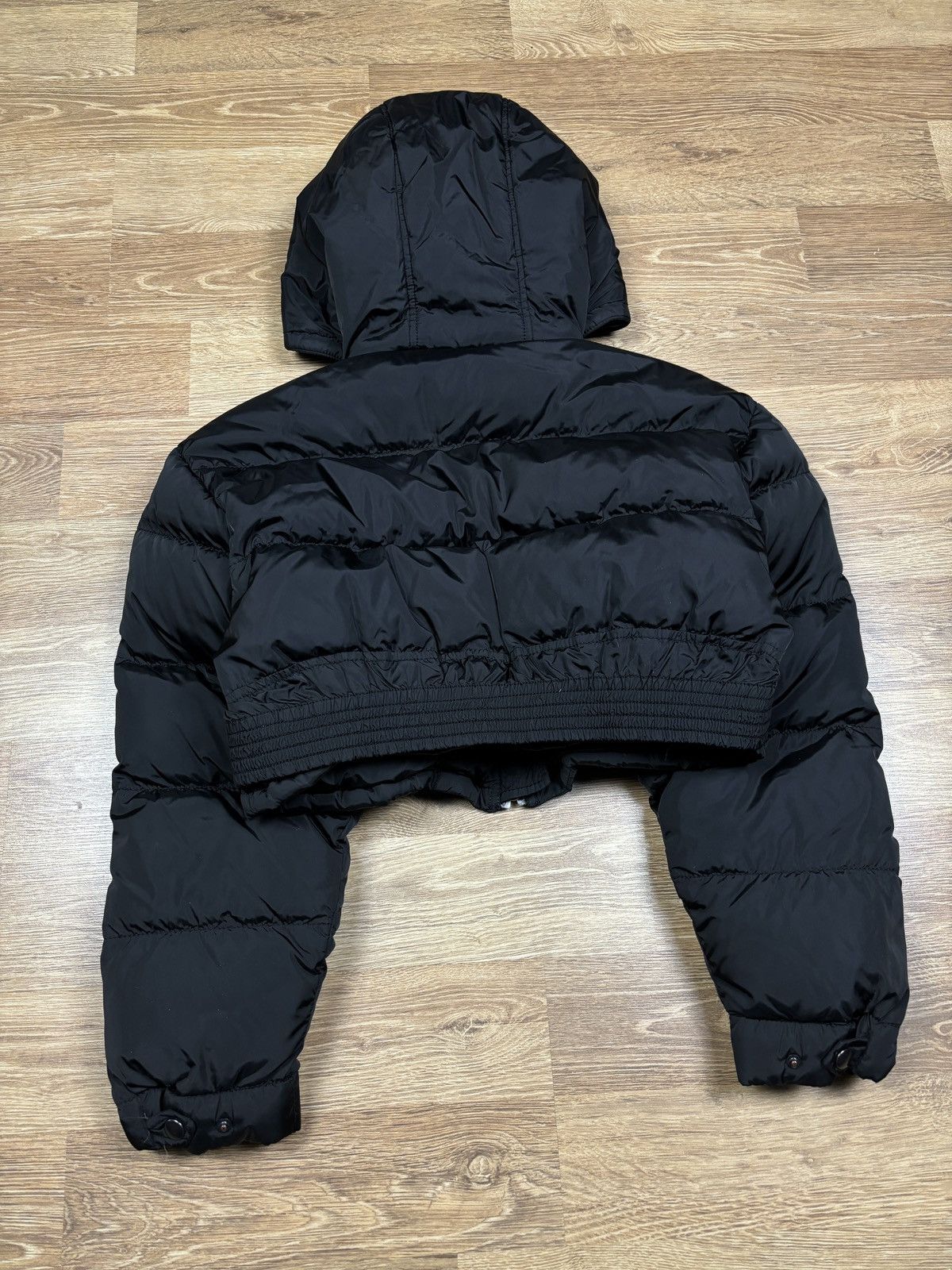 Prada Prada Milano Cropped Down Hooded Jacket Size M / US 6-8 / IT 42-44 - 5 Thumbnail