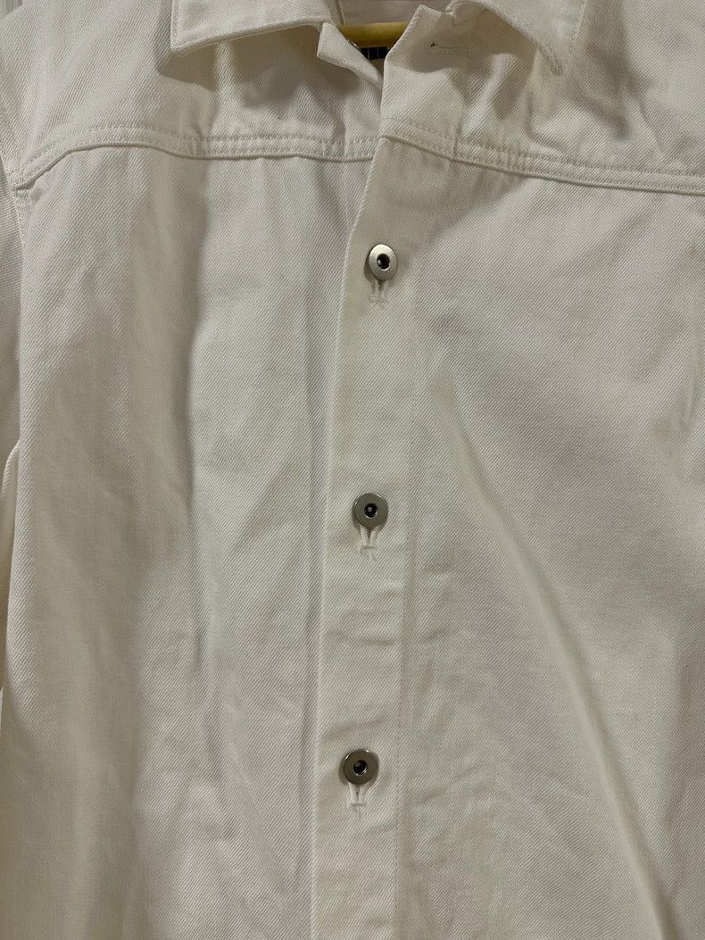 Jil Sander Jil Sander White denim jacket Size M / US 6-8 / IT 42-44 - 2 Thumbnail