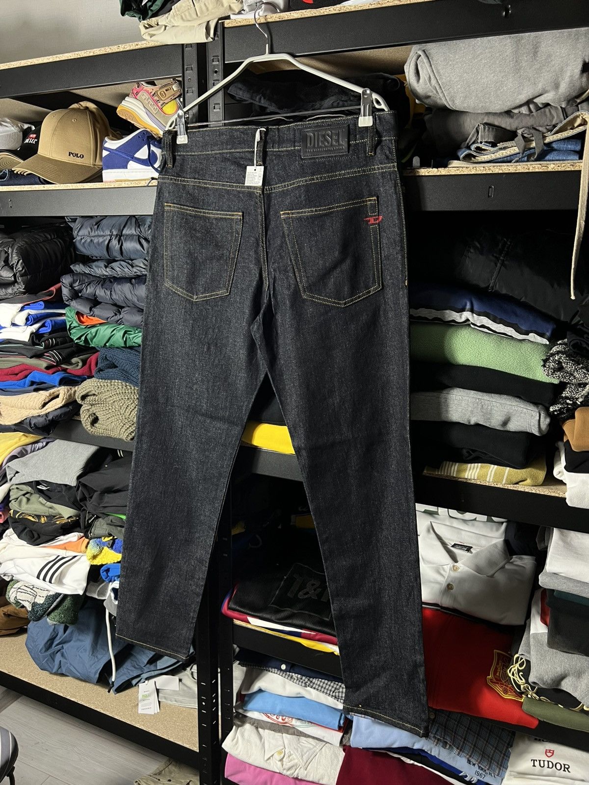 Diesel Diesel Raw Tapered Fit Jeans 🇮🇹 Premium Dark Wash Denim Size US 32 / EU 48 - 2 Thumbnail