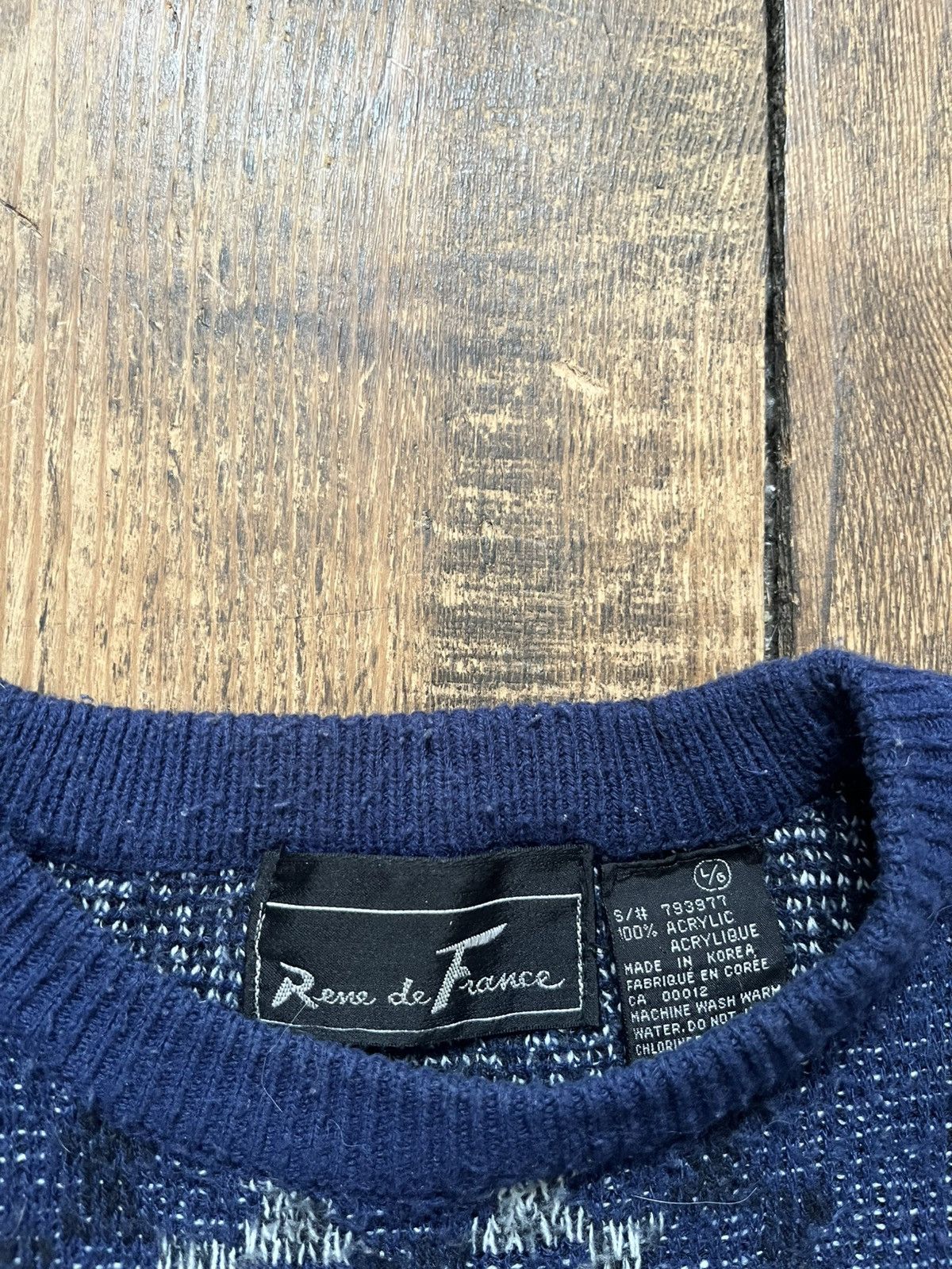 Other Vintage dark blue knit Size US L / EU 52-54 / 3 - 7 Thumbnail