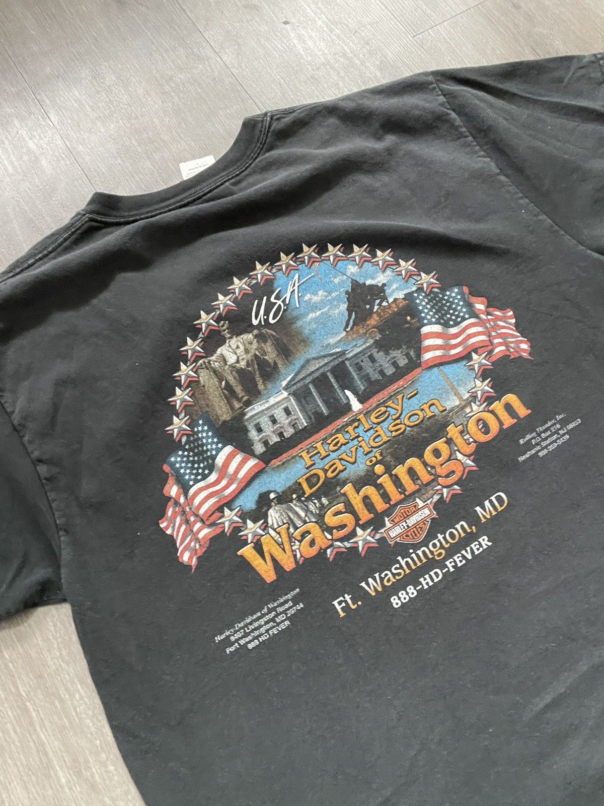 Harley Davidson Harley Davidson “2004 Ride for Freedom” T-shirt (Sz. L) Size US L / EU 52-54 / 3 - 2 Thumbnail