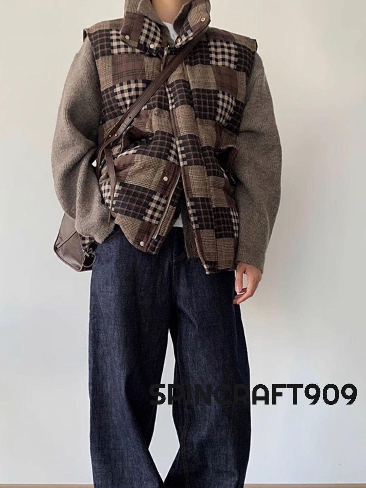 Other Plaid Full Zip Vest Size US M / EU 48-50 / 2 - 1 Thumbnail