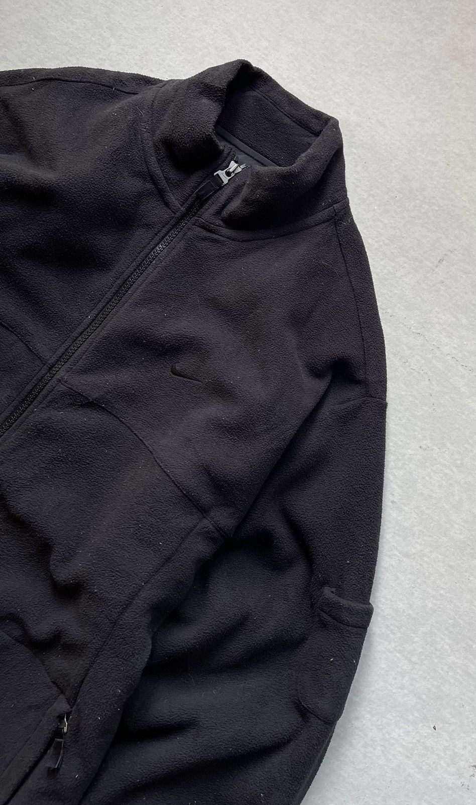 Nike 🔥Vintage 90s Nike Men's Fleece Jacket Size US L / EU 52-54 / 3 - 6 Thumbnail