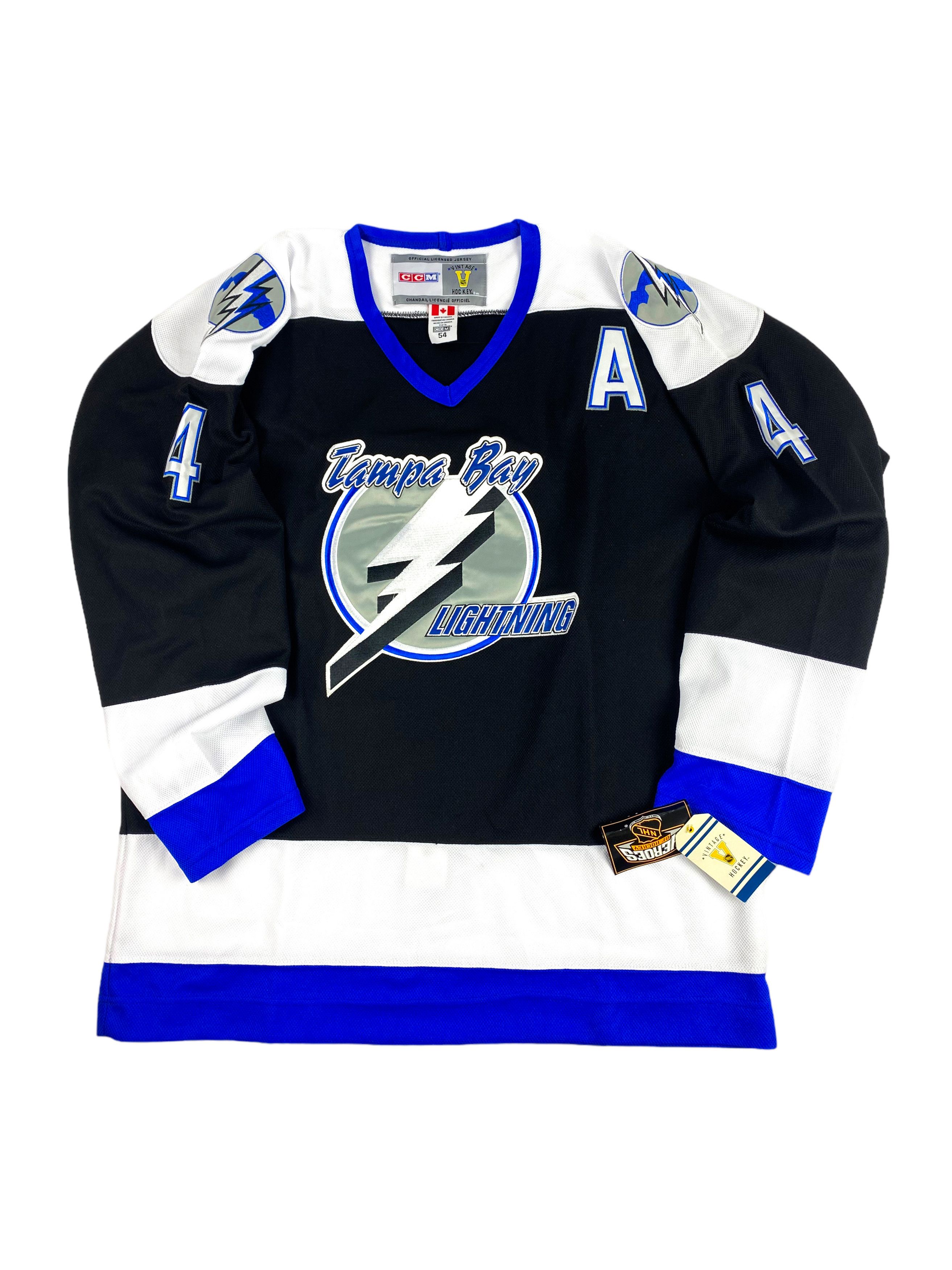 90's Tampa Bay Lightning CCM NHL Jersey Size Large – Rare VNTG