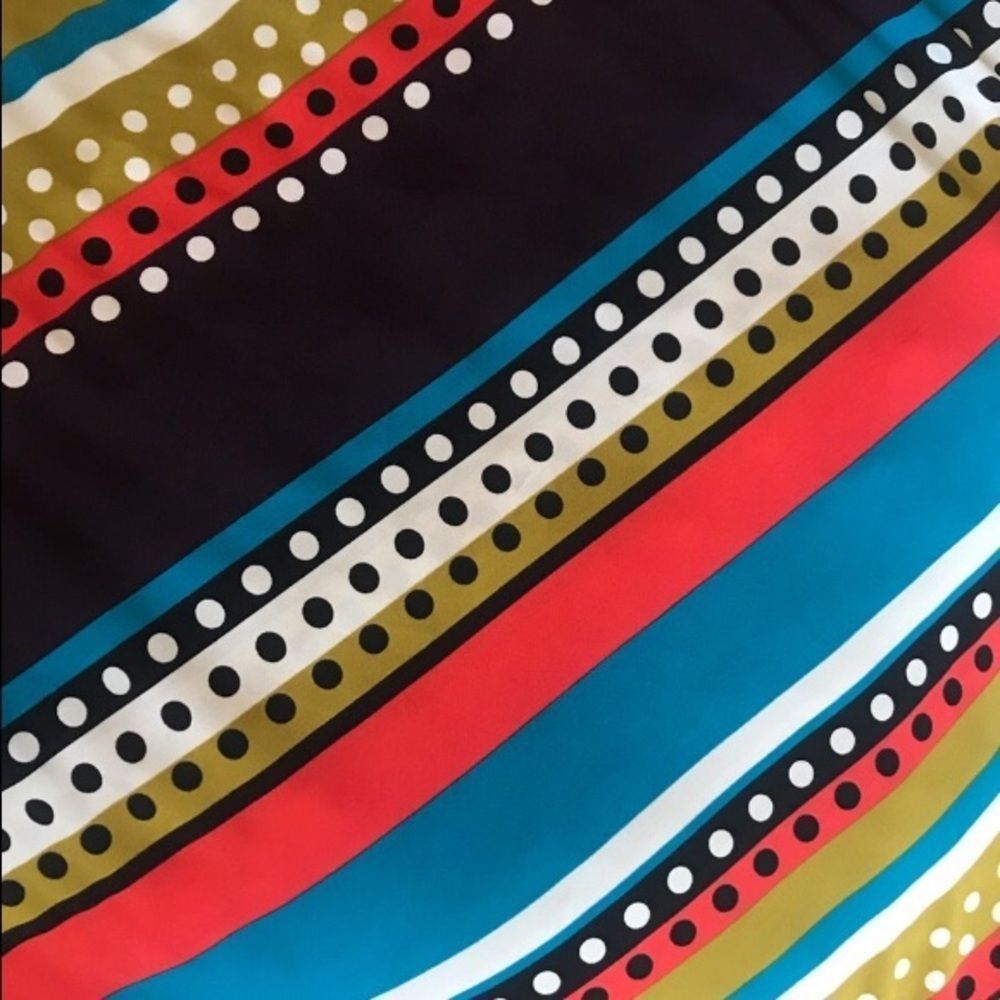 Other Cleo Stripes & Dots Geometric Sleeveless Maxi Dress Cinched Waist Women’s 4 Size S / US 4 / IT 40 - 2 Thumbnail