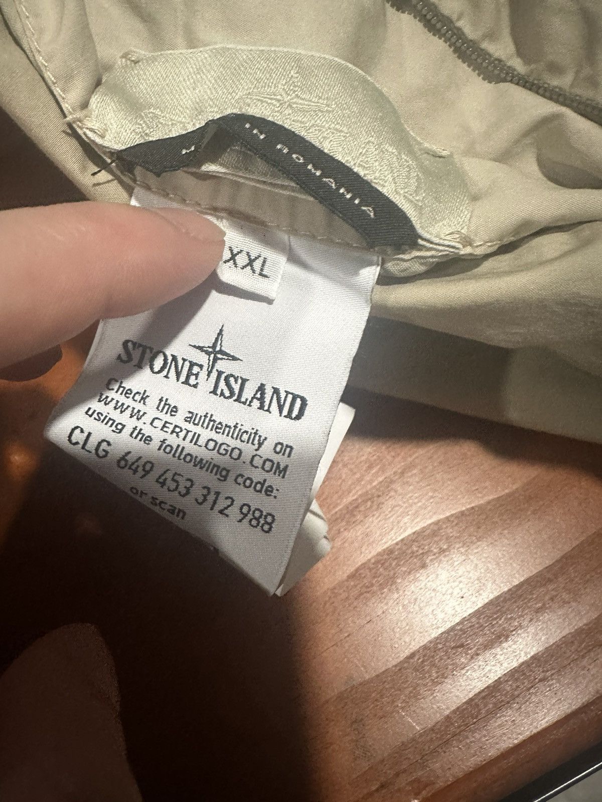 Stone Island STONE ISLAND REVERSIBLE LIGHT WEIGHT JACKET Size US XXL / EU 58 / 5 - 5 Thumbnail