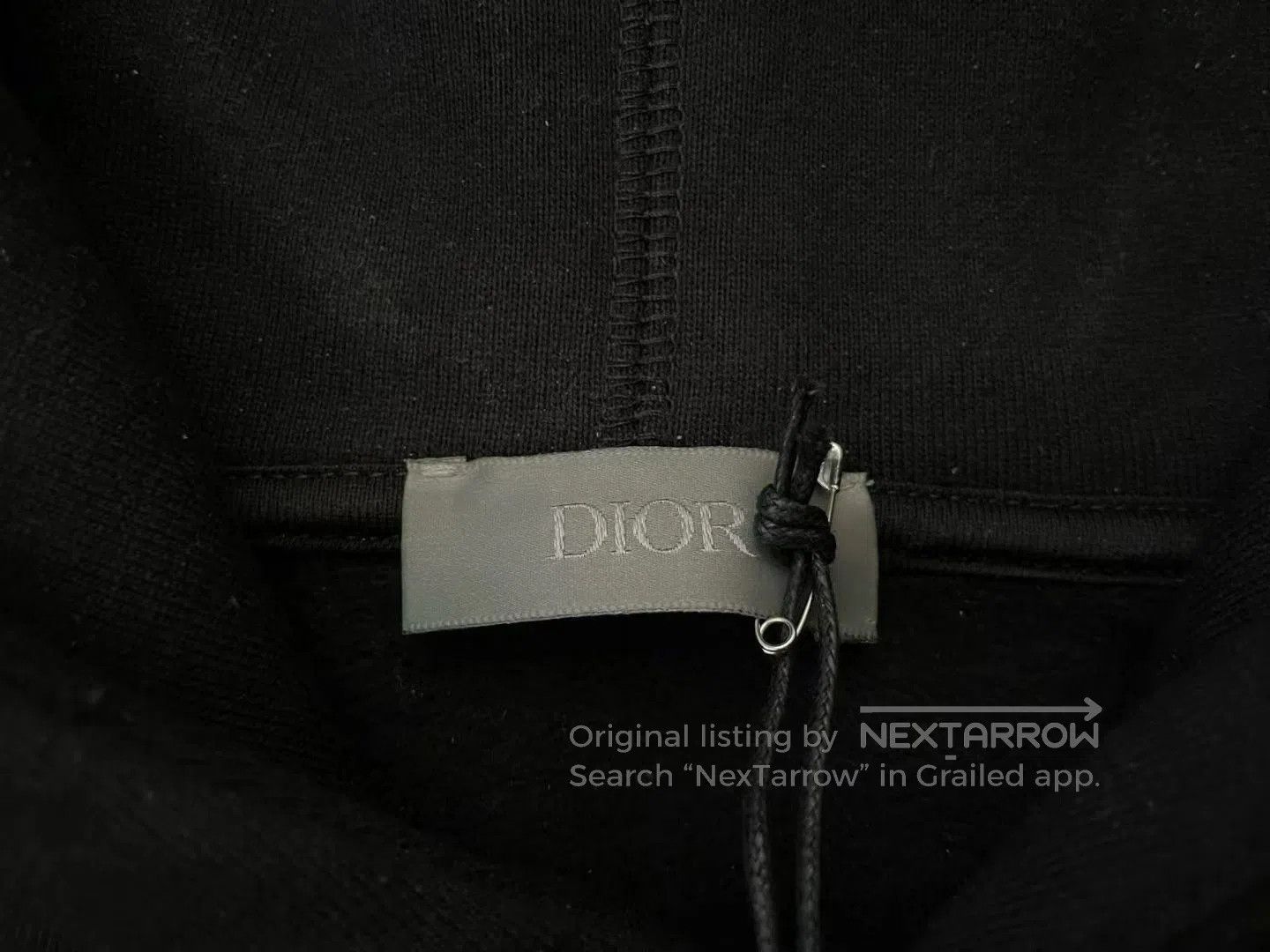 Dior Dior Black Slogan Hoodie| Size US L / EU 52-54 / 3 - 3 Thumbnail