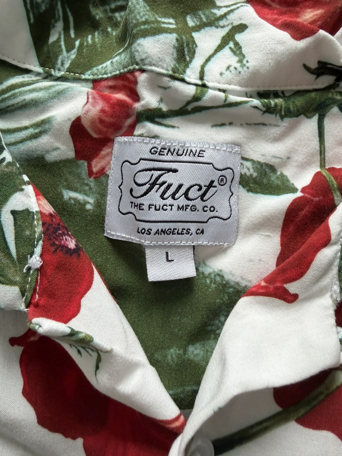 FUCT FUCT ‘War On Drugs’ rayon shirt Size US L / EU 52-54 / 3 - 2 Thumbnail