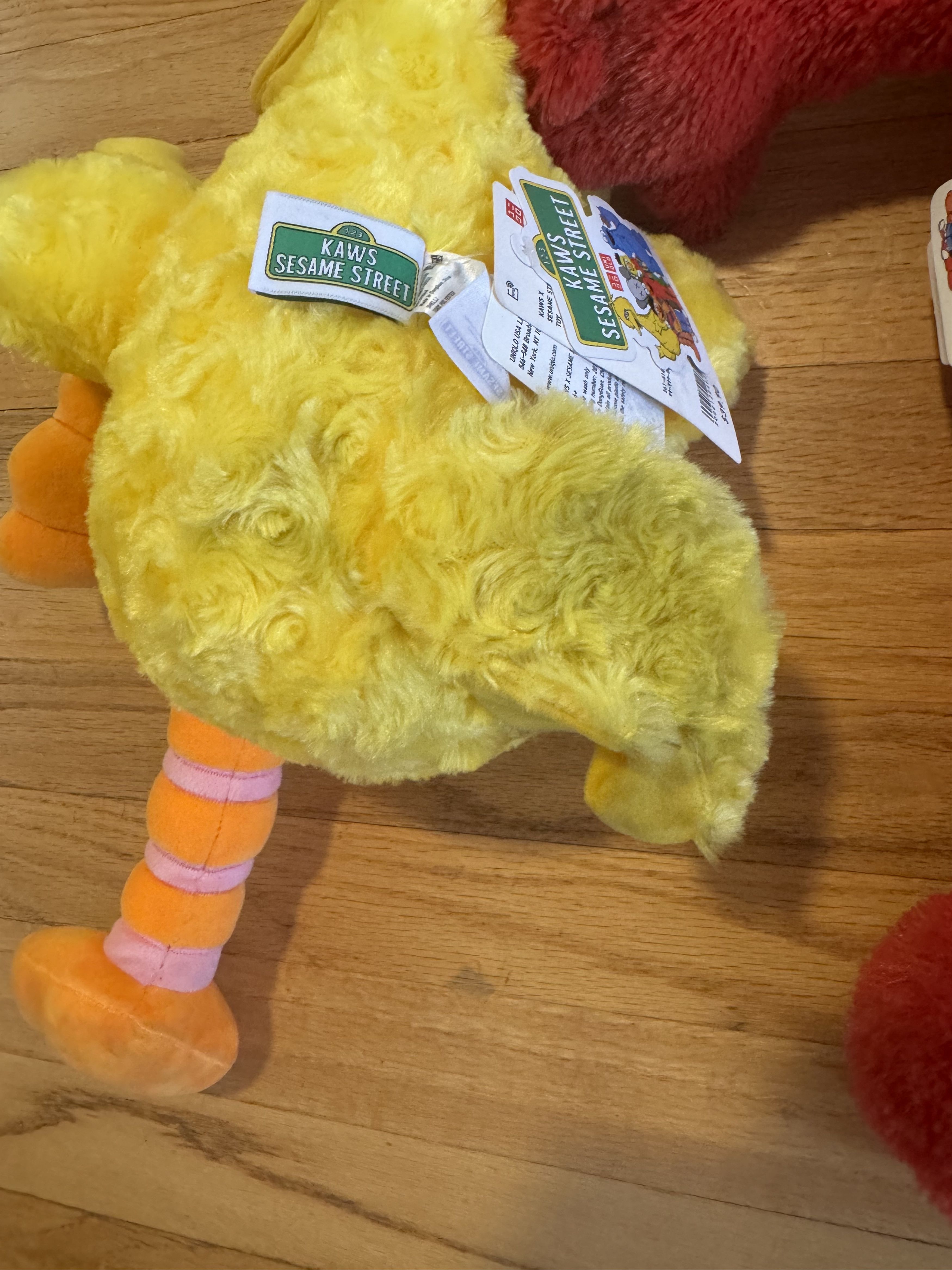Kaws × Uniqlo Uniqlo x Kaws Elmo & Big Bird Limited edition Sesame Street Size ONE SIZE - 5 Thumbnail