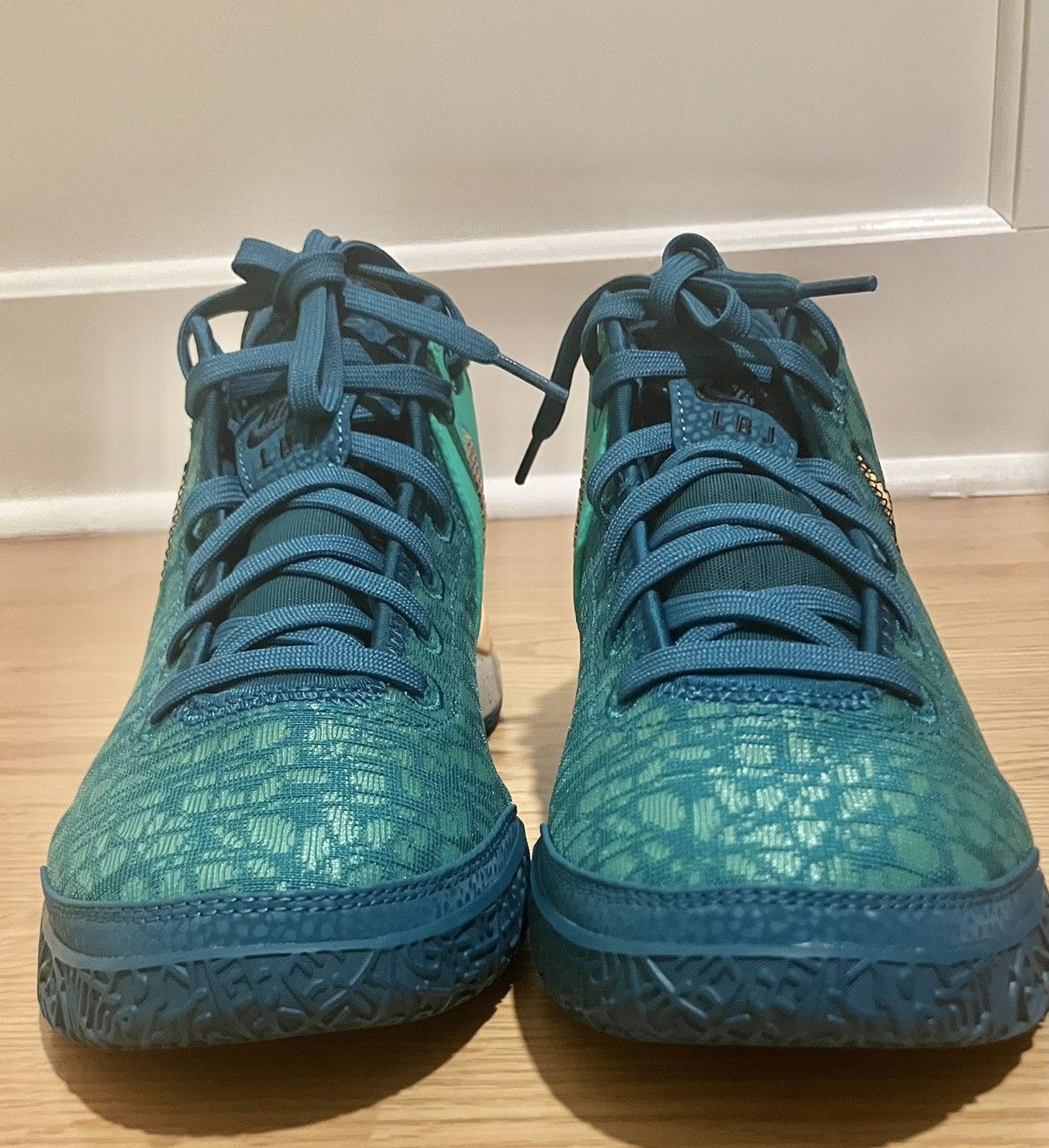 Nike Lebron NXXT Gen Geode Teal Size US 8.5 / EU 41-42 - 2 Thumbnail