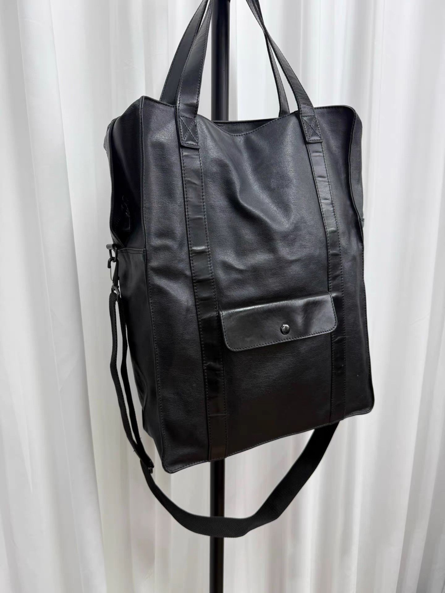 Yohji Yamamoto yohji yamamoto y's for men Waxed Handbag / Crossbody Bag K20 Size ONE SIZE - 2 Thumbnail