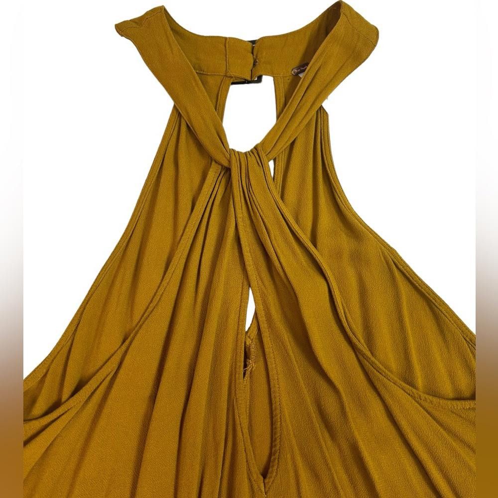 Free People Free People l Twist & Shout Mustard Yellow Top Small Size S / US 4 / IT 40 - 3 Thumbnail