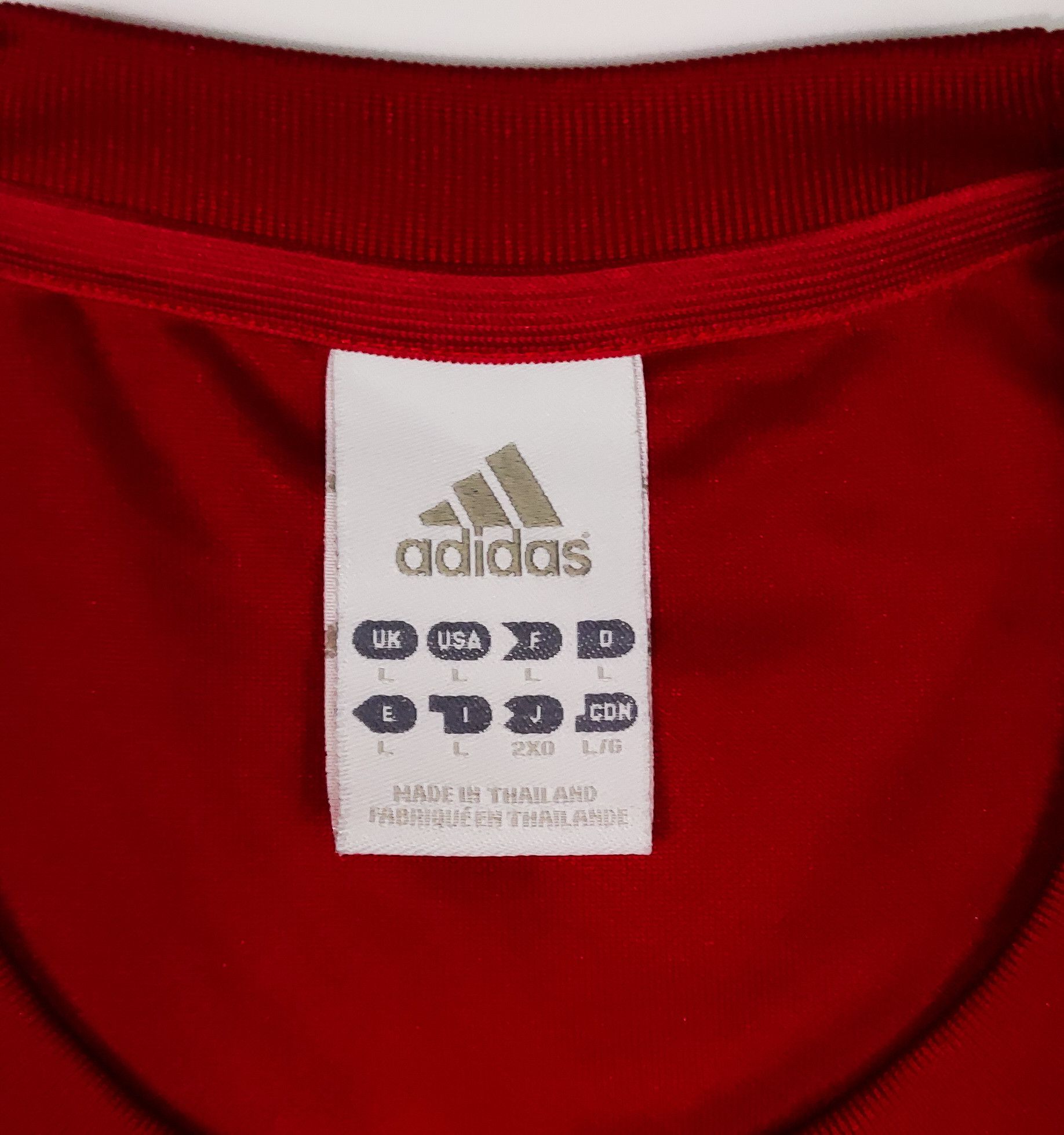 Adidas Wisła Kraków 2010 2011 Adidas Home Shirt Tele-Fonika Size US L / EU 52-54 / 3 - 4 Thumbnail