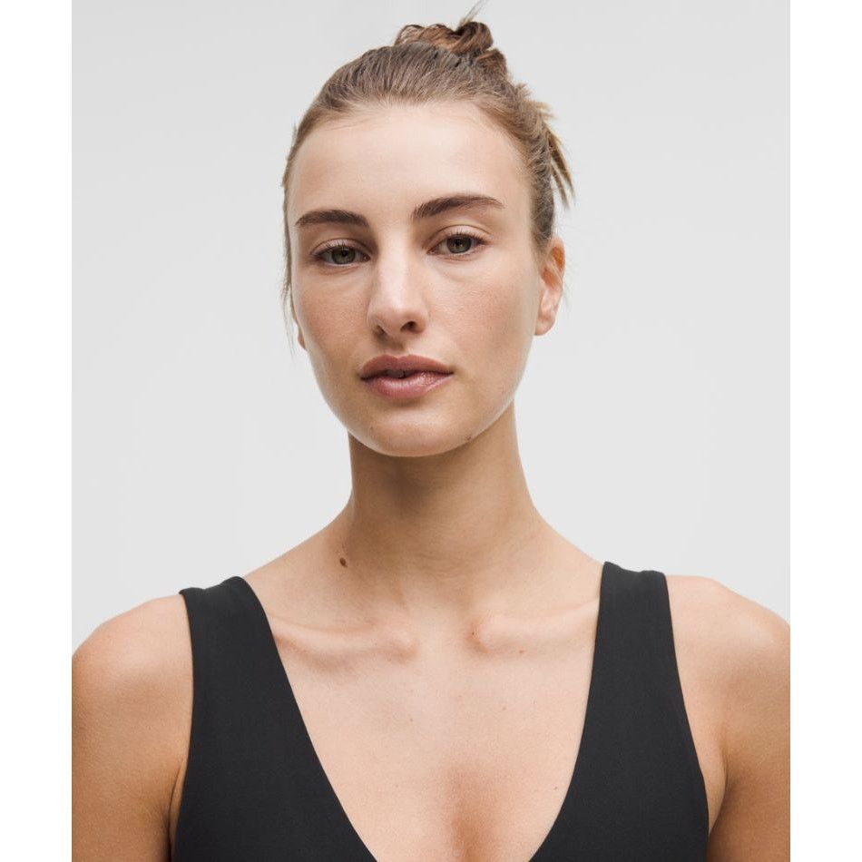 Lululemon Lululemon Black Align V-Neck Sports Bra Women 10 - C006 Size ONE SIZE - 3 Thumbnail