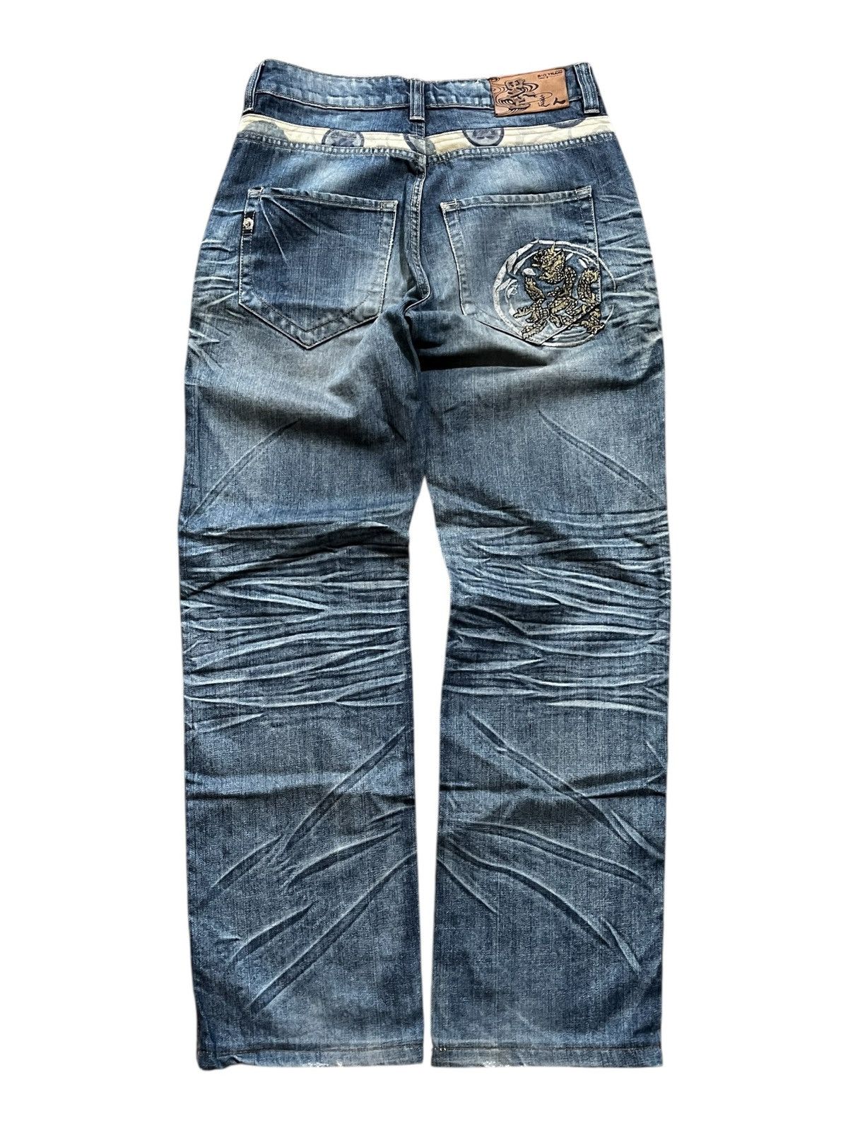 Japanese Brand Vintage Big Train Osaka Japan Japanese Brand Jeans Size US 31 - 1 Thumbnail