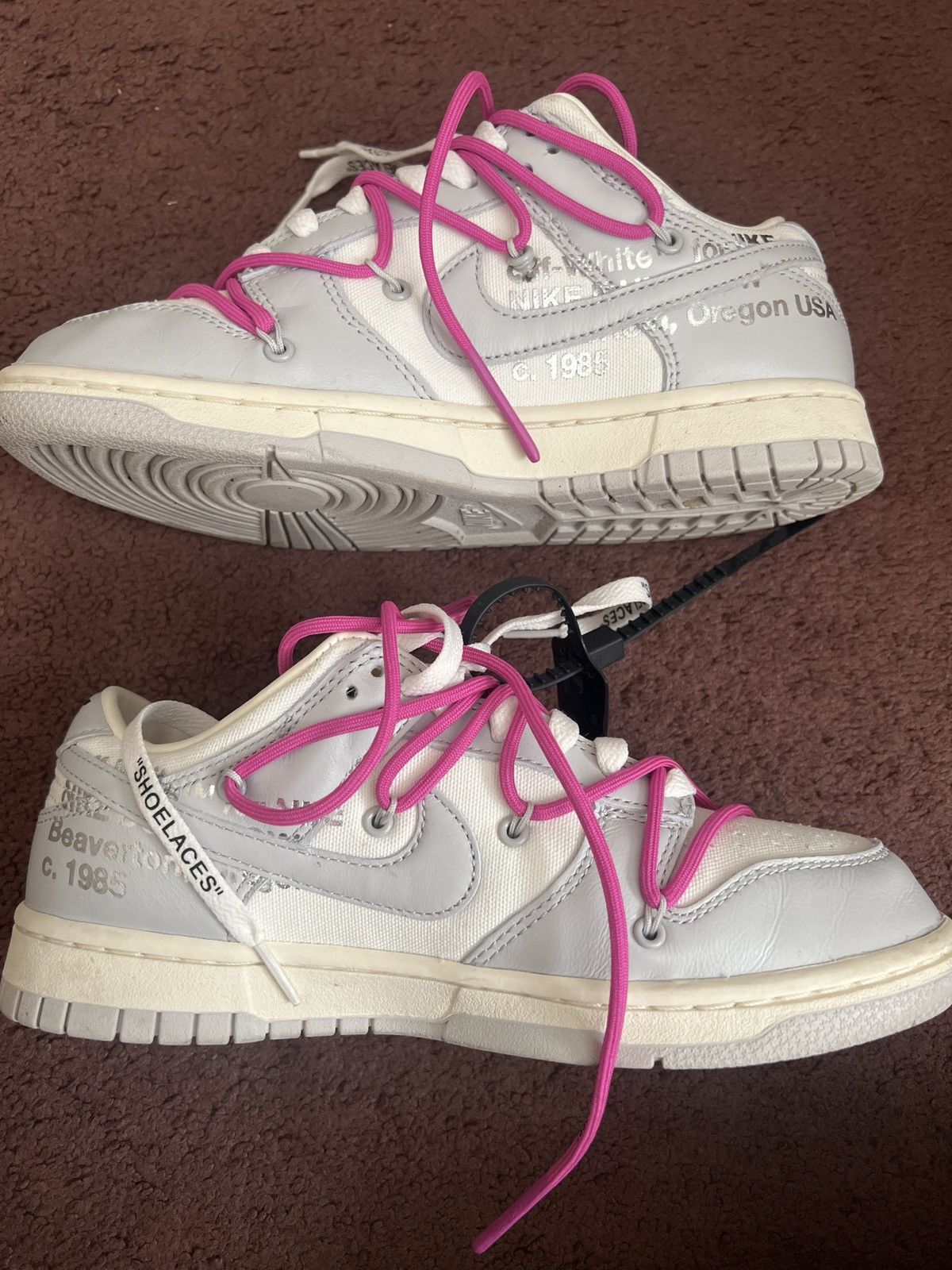 Nike × Off-White Off white dunks Size US 6.5 / EU 39-40 - 2 Thumbnail