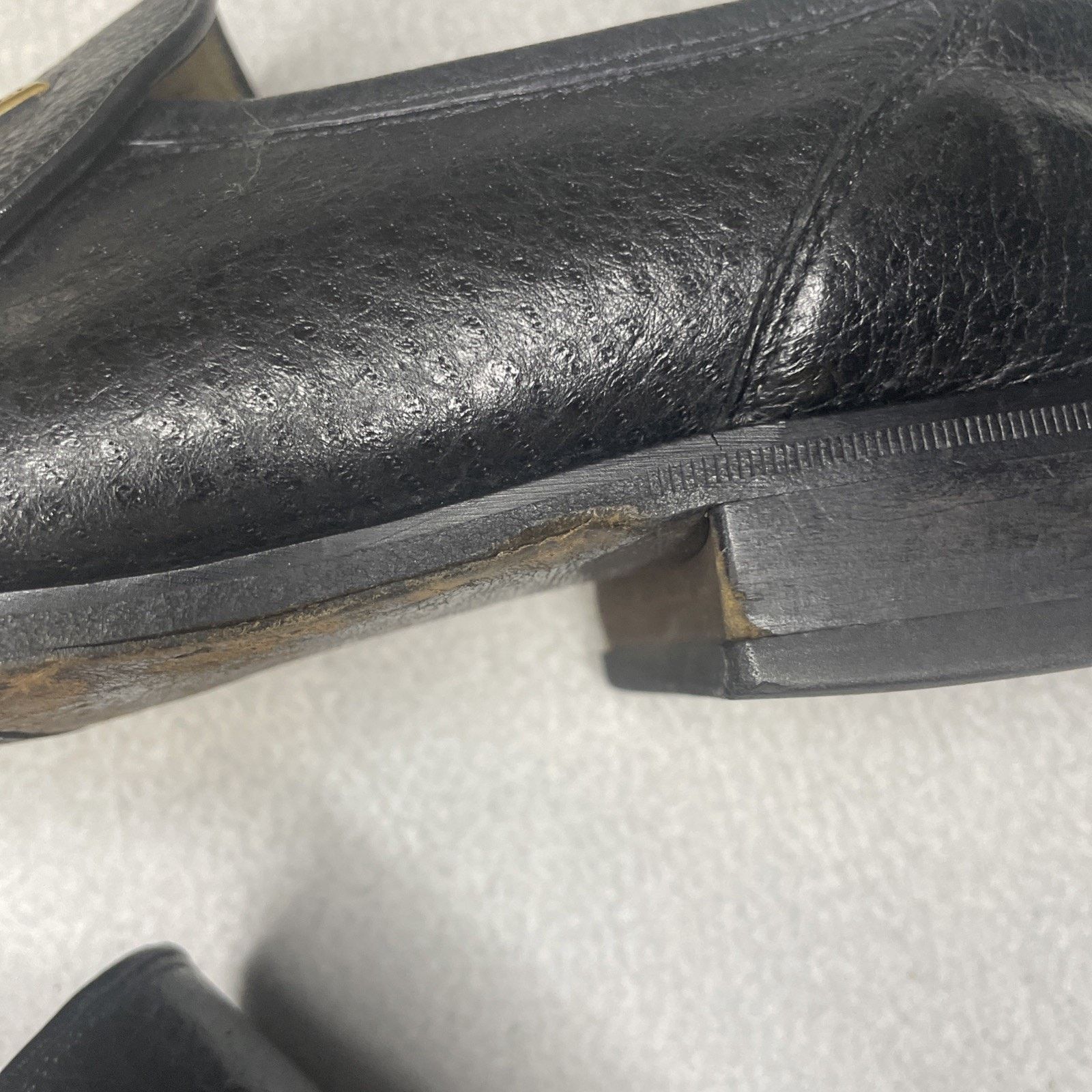 Zilli Authentic ZILLI Handmade Italian Black Leather Loafers Size US 11 / EU 44 - 6 Thumbnail