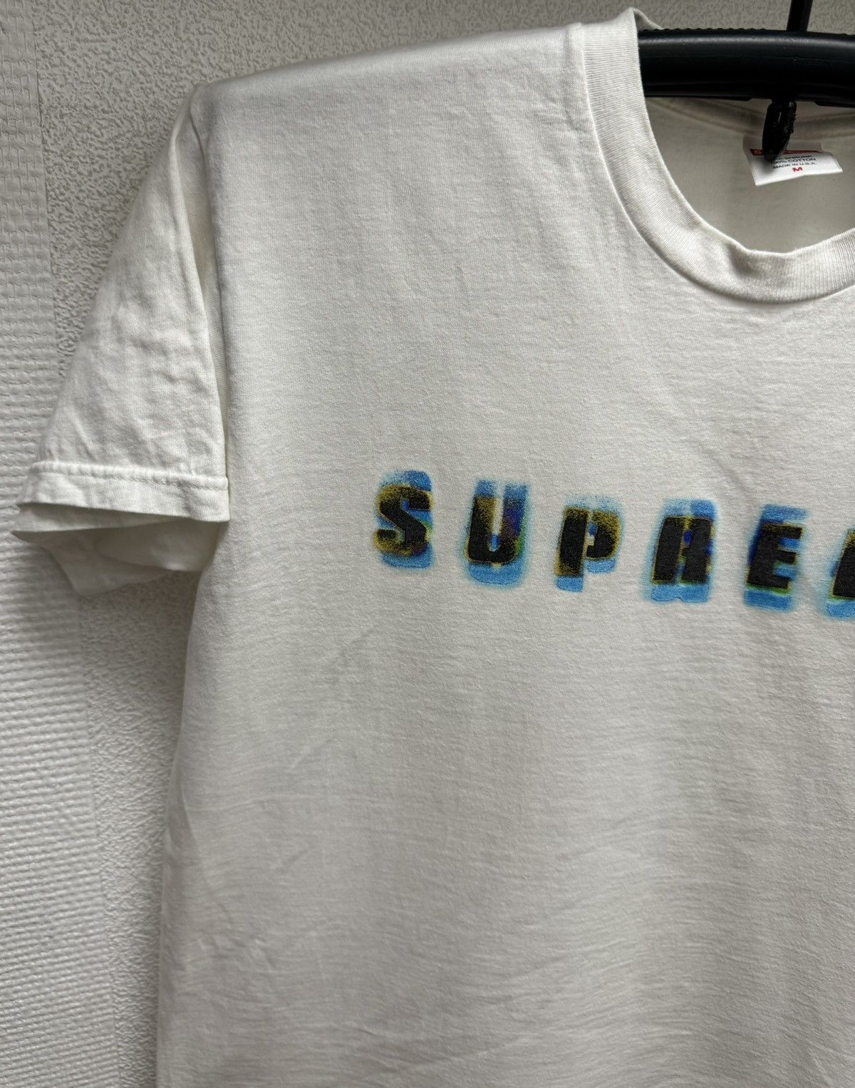 Supreme Supreme white t-shirt 3D emblem M size box logo Size US M / EU 48-50 / 2 - 9 Thumbnail