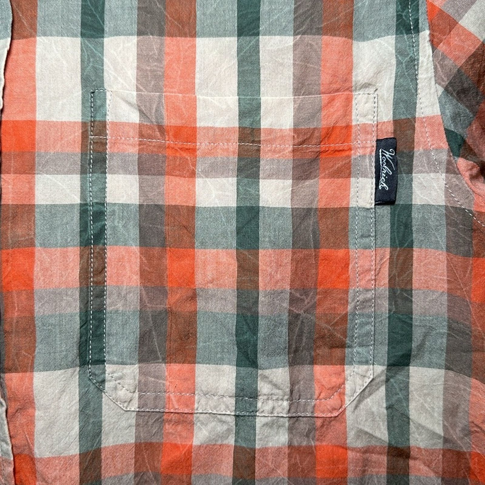 Woolrich Woolen Mills Woolrich Short Sleeve Button Down - Medium Size US M / EU 48-50 / 2 - 5 Thumbnail