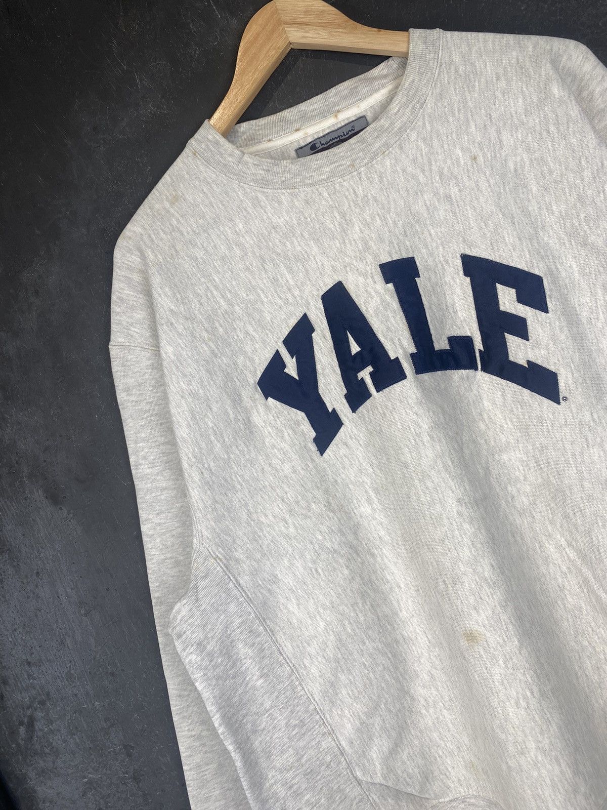 Champion × Vintage y2k Yale Reverse Weave Crewneck Size US L / EU 52-54 / 3 - 2 Thumbnail