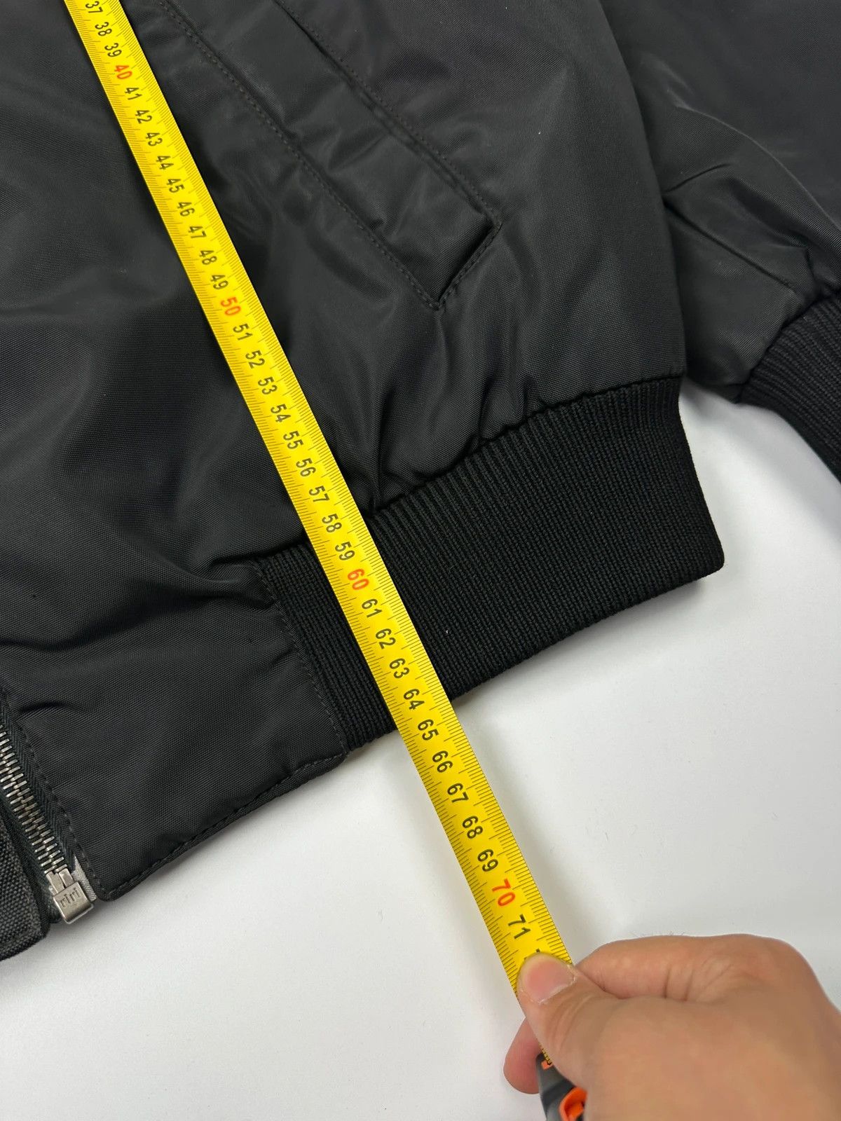 Prada Prada Milano FW2007 Black Thick Hidden Hood Bomber Jacket Size US L / EU 52-54 / 3 - 13 Thumbnail